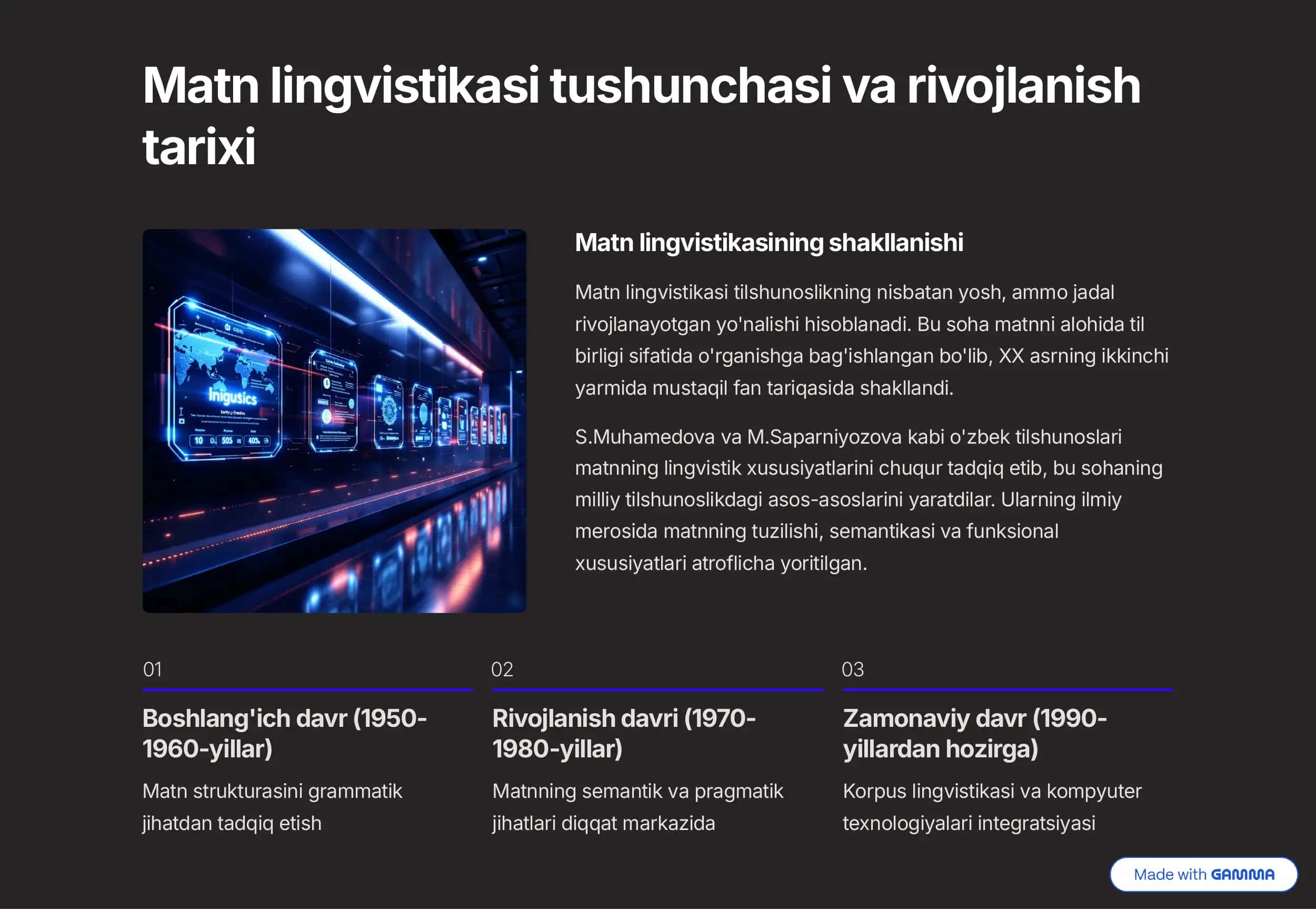 Matn lingvistikasi 2