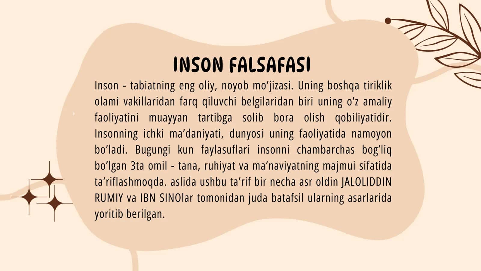 INSON FALSAFASI 2