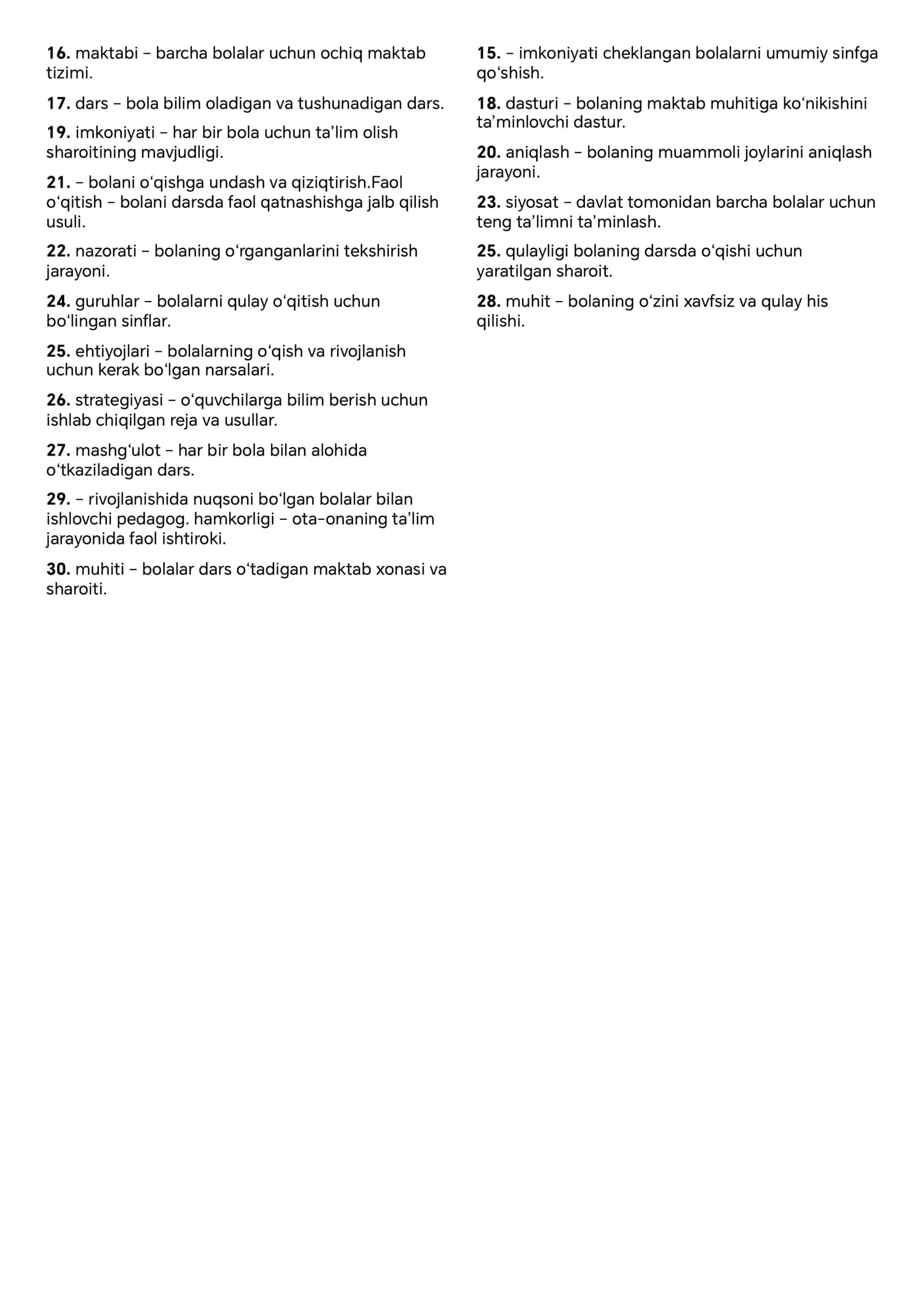 Inkluziv ta'lim usullari 2