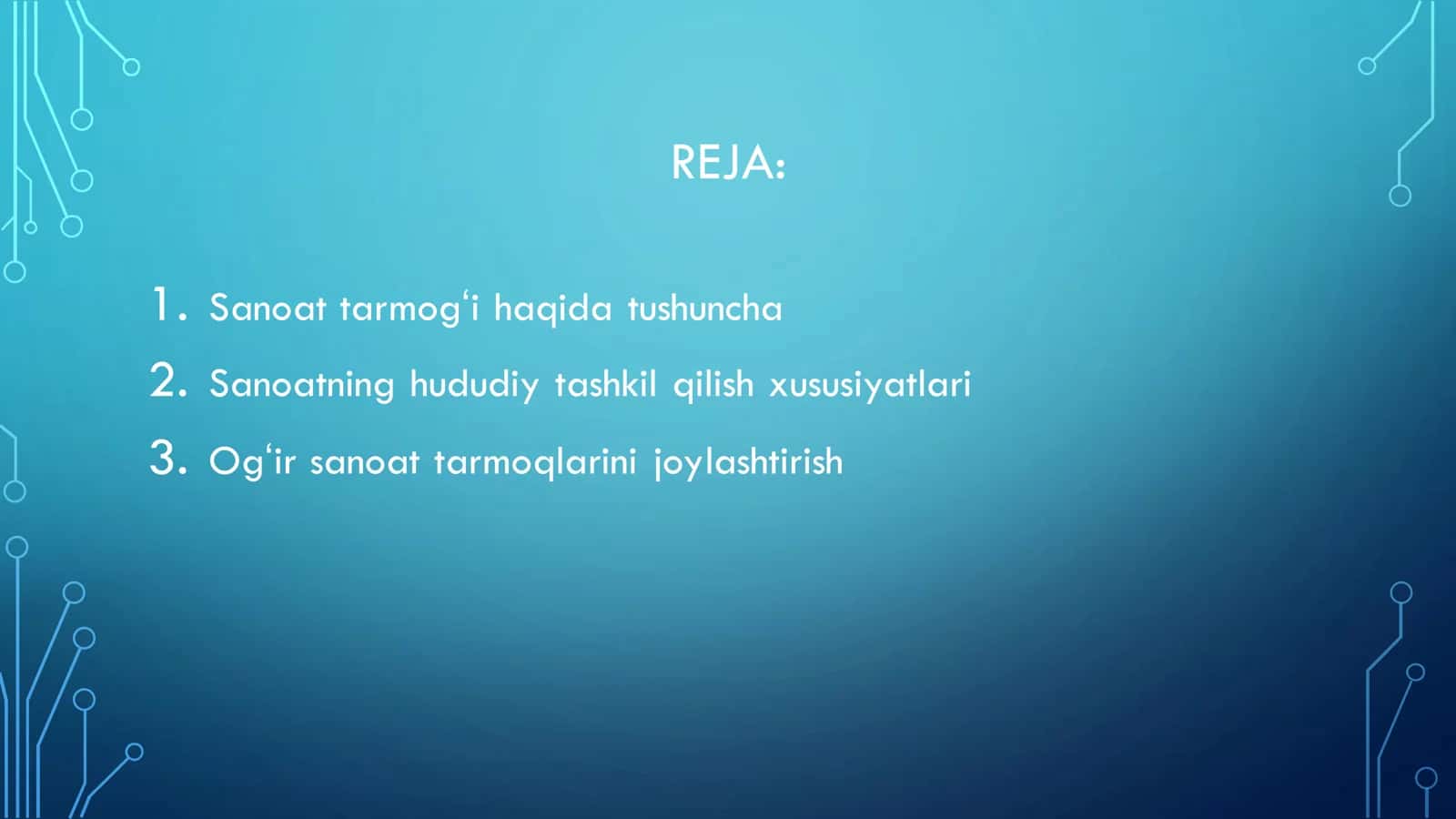SANOATNING HUDUDIY TASHKIL QILISH OMILLARI 2