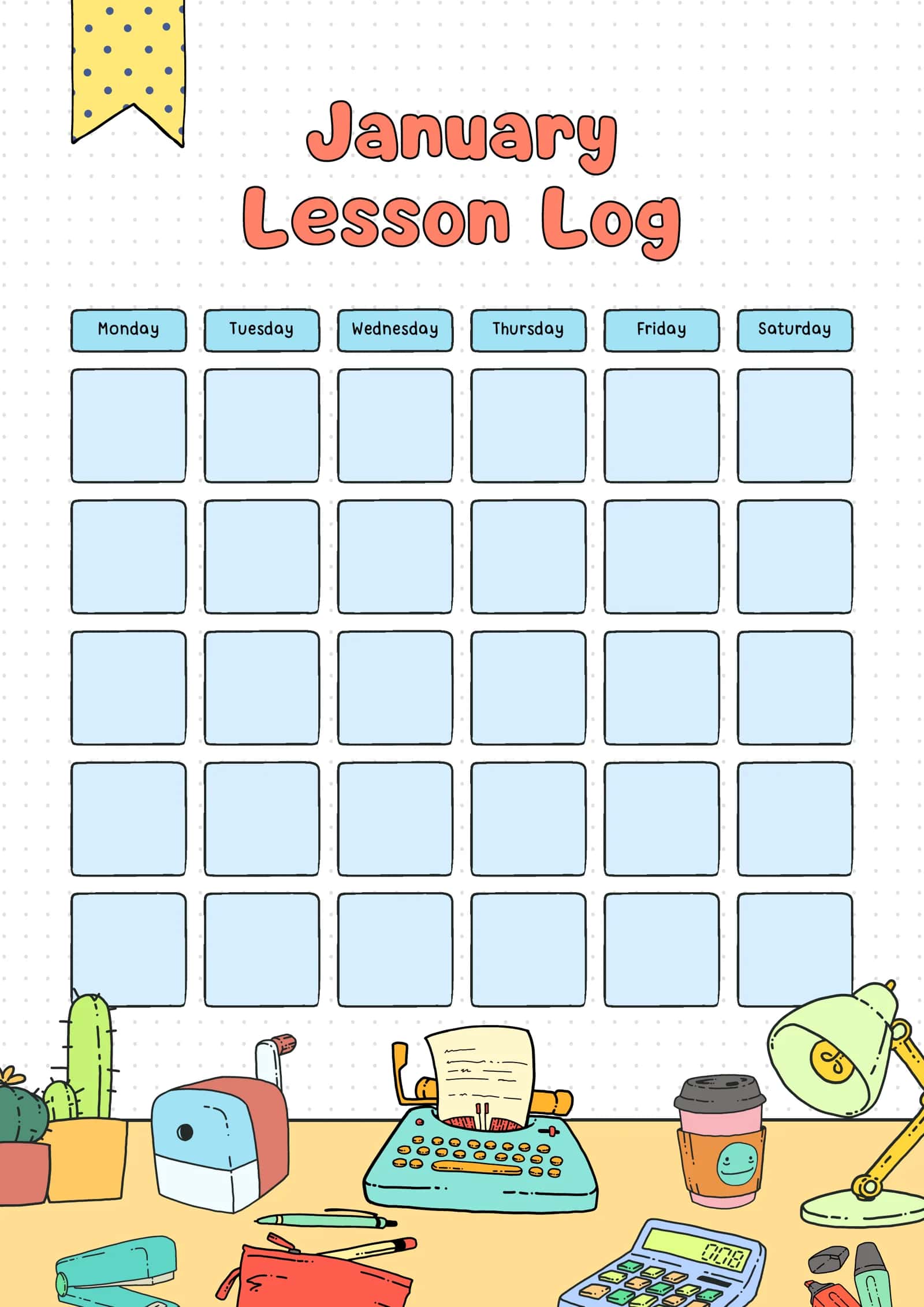 English teacher lesson planner 2
