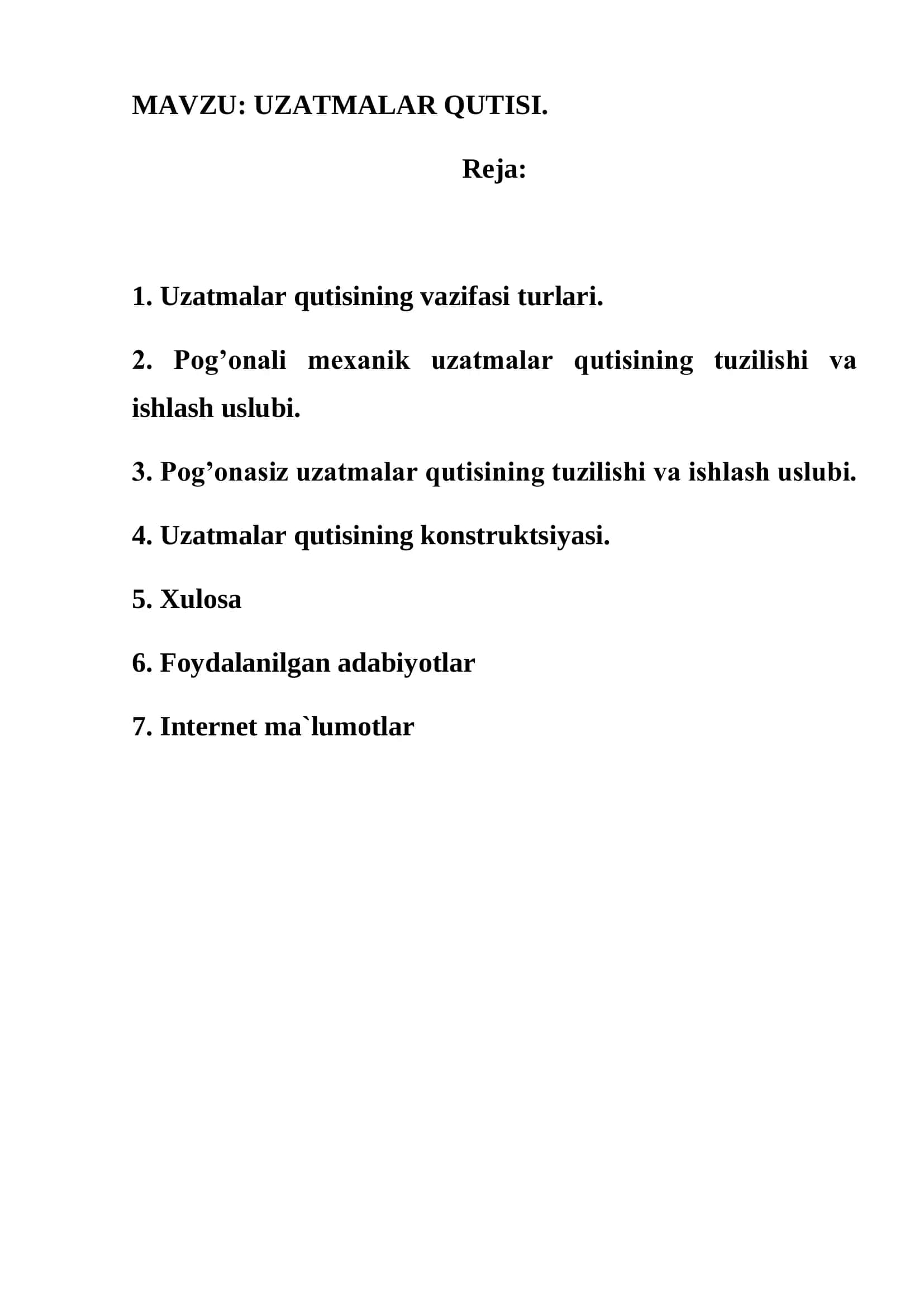 UZATMALAR QUTISI 2