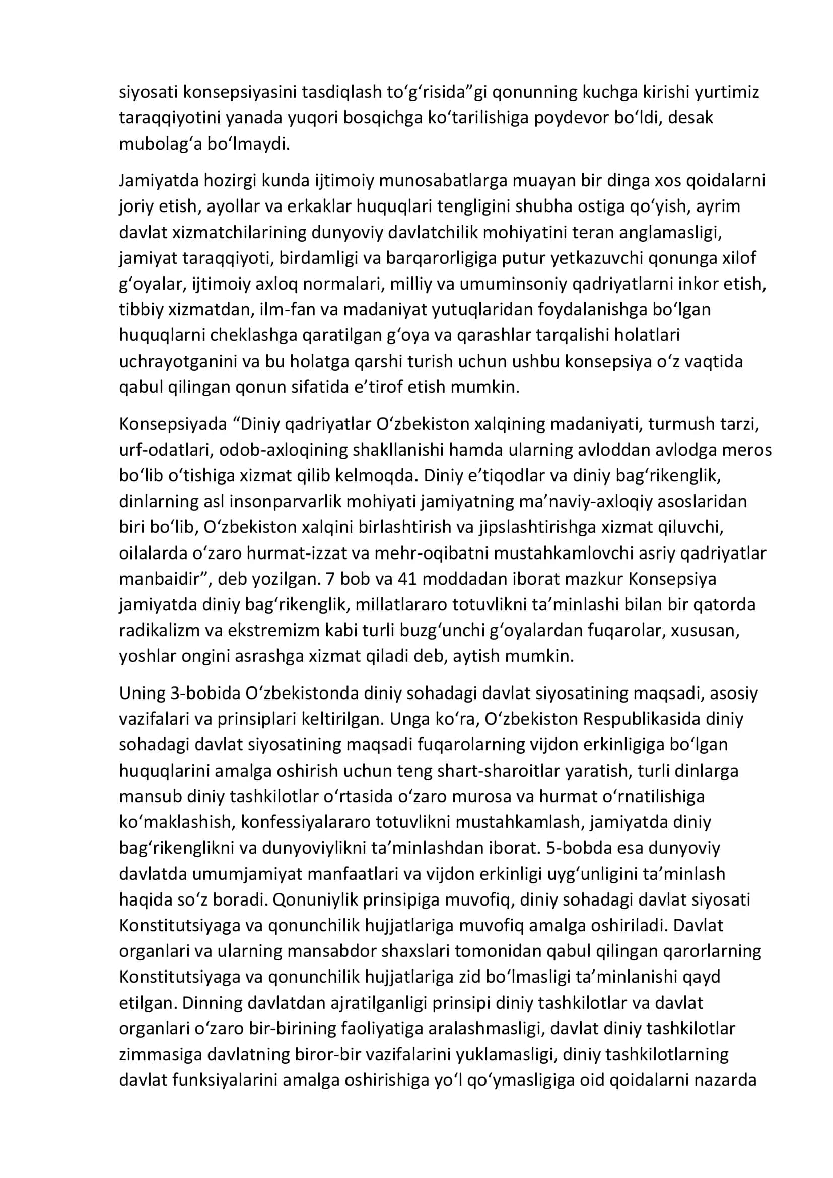 O'zbekiston-bagʻri keng diyor 2