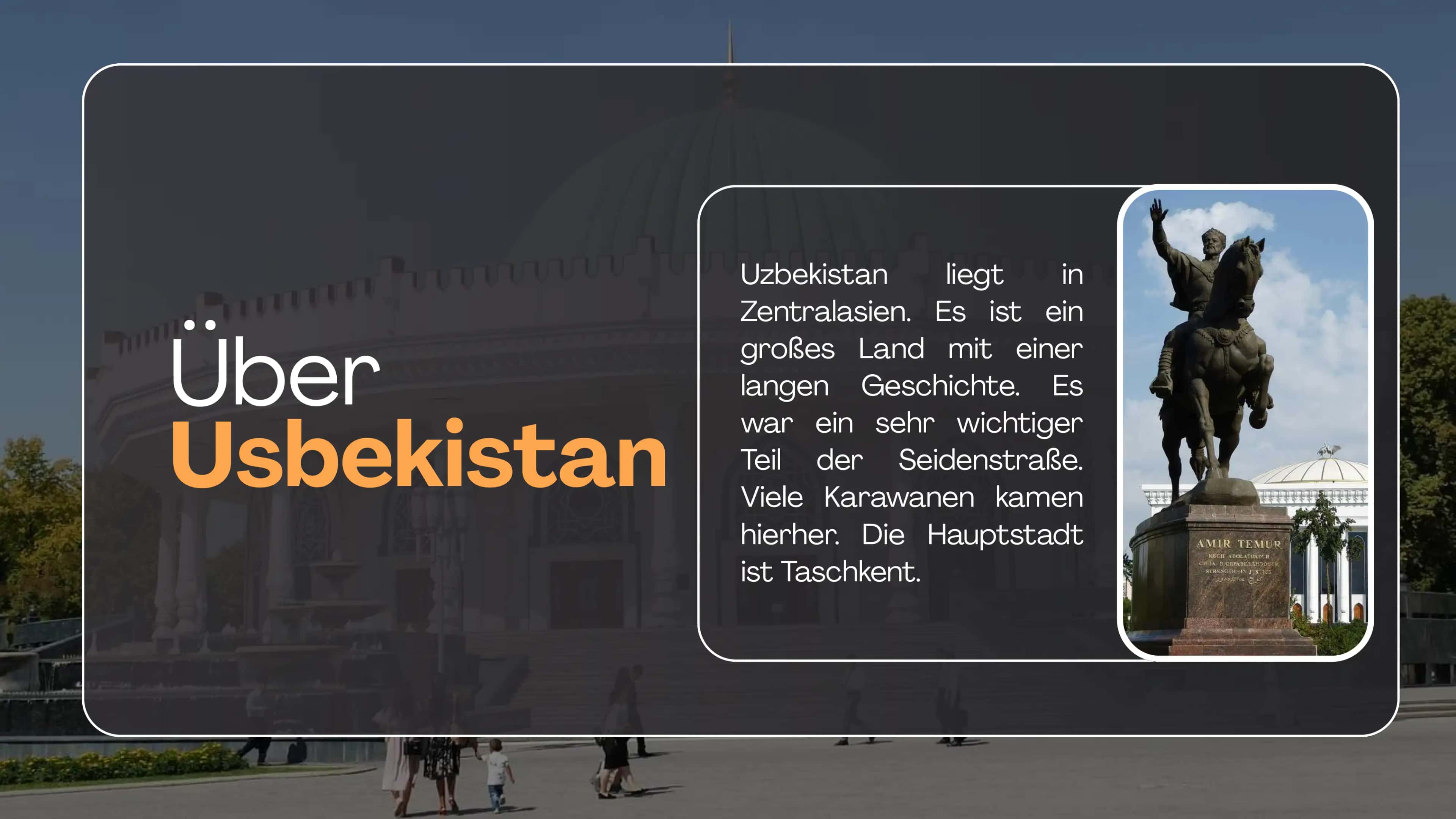Die Sehenswürdigkeiten von Uzbekistan 2