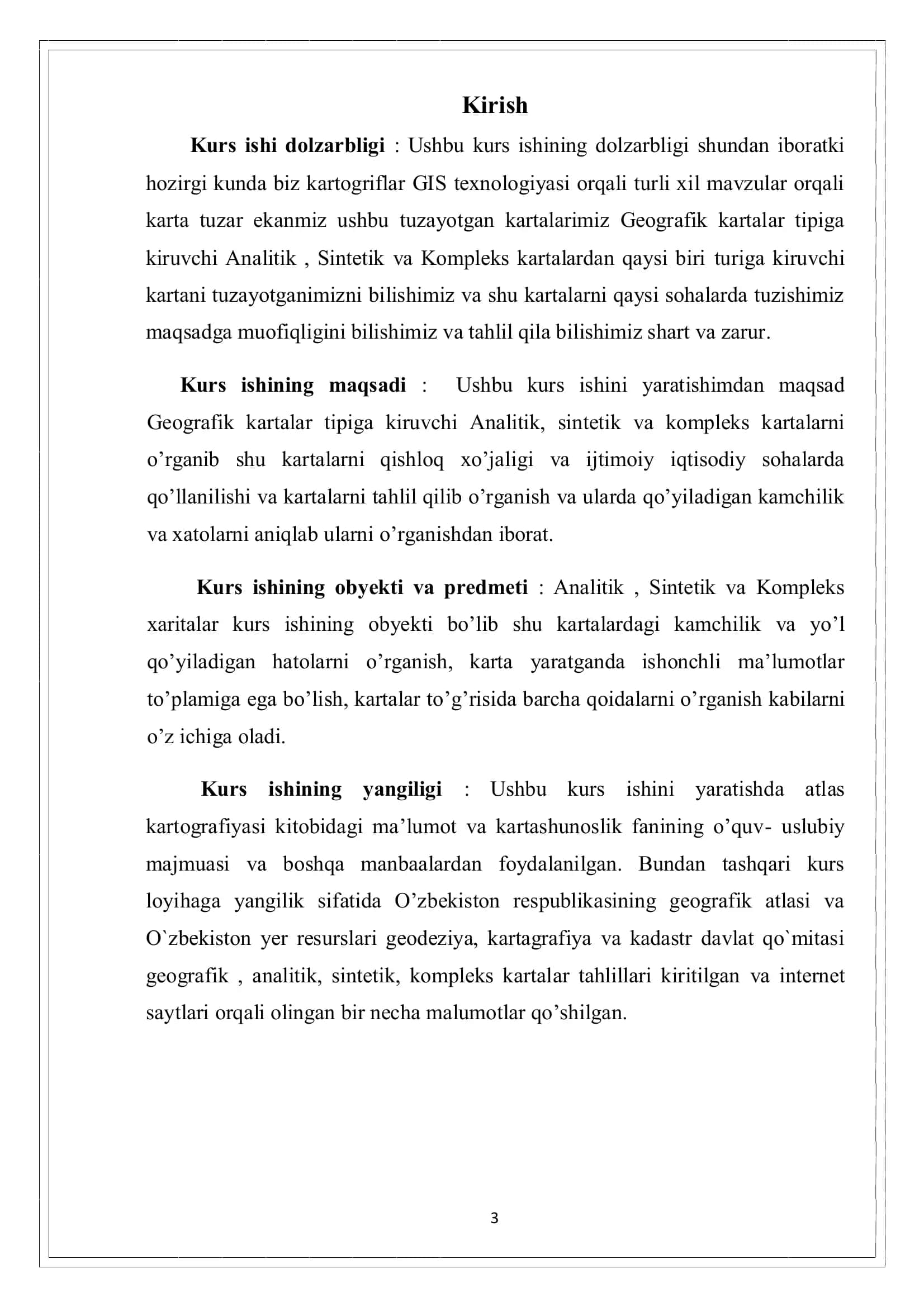 SINTETIK KARTALARNING O’ZIGA XOS XUSUSYATLARI VA AMALIY AXAMYATI 2