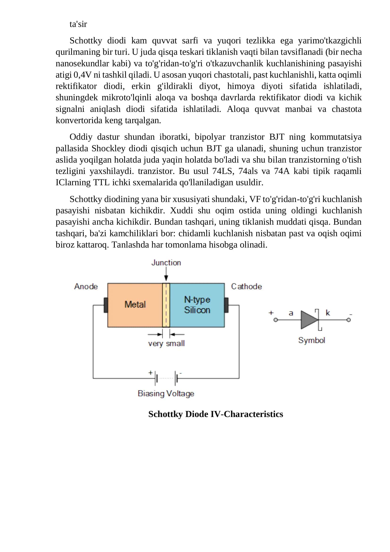 Schottky diodi 2