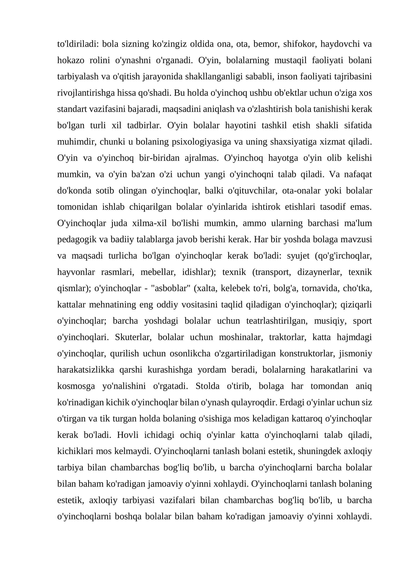 O'yinchoq mahsuloti 2