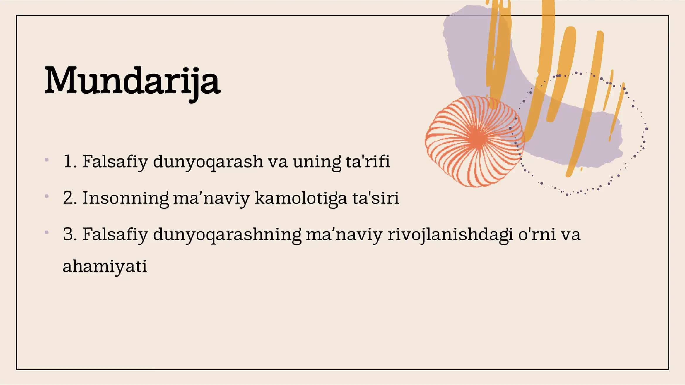 Falsafiy dunyoqarash va uning ta'rifi 2