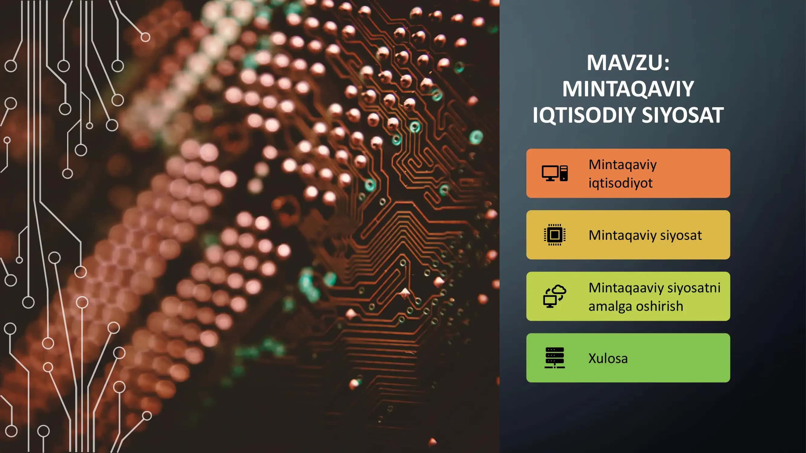Mintaqaviy iqtisodiyot 2