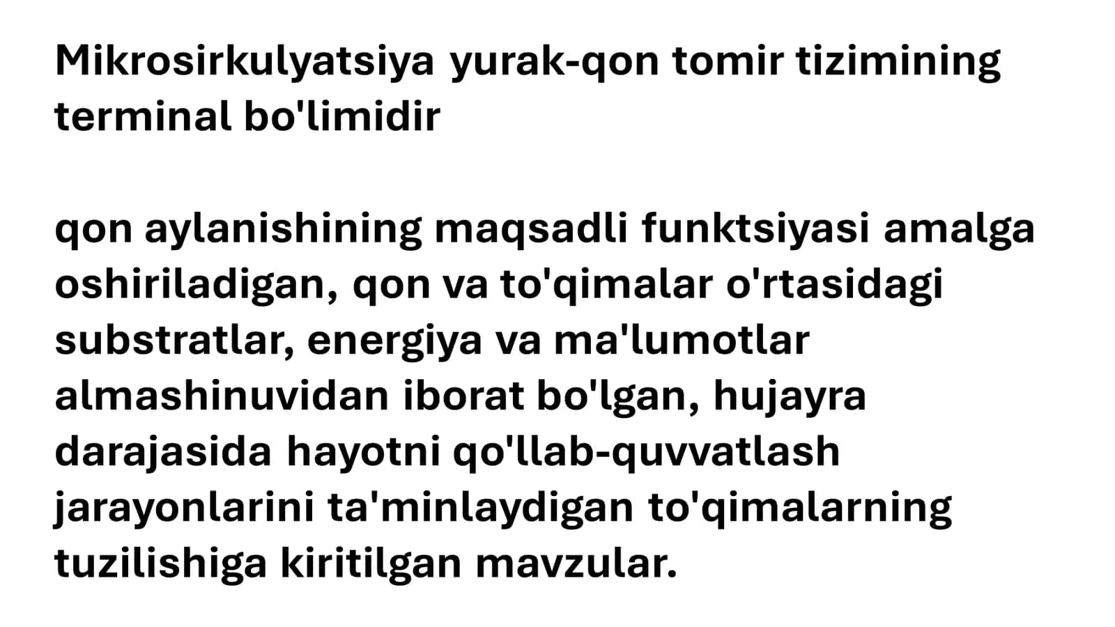 15. Mikrosirkulyatsiya haqida tushuncha 2