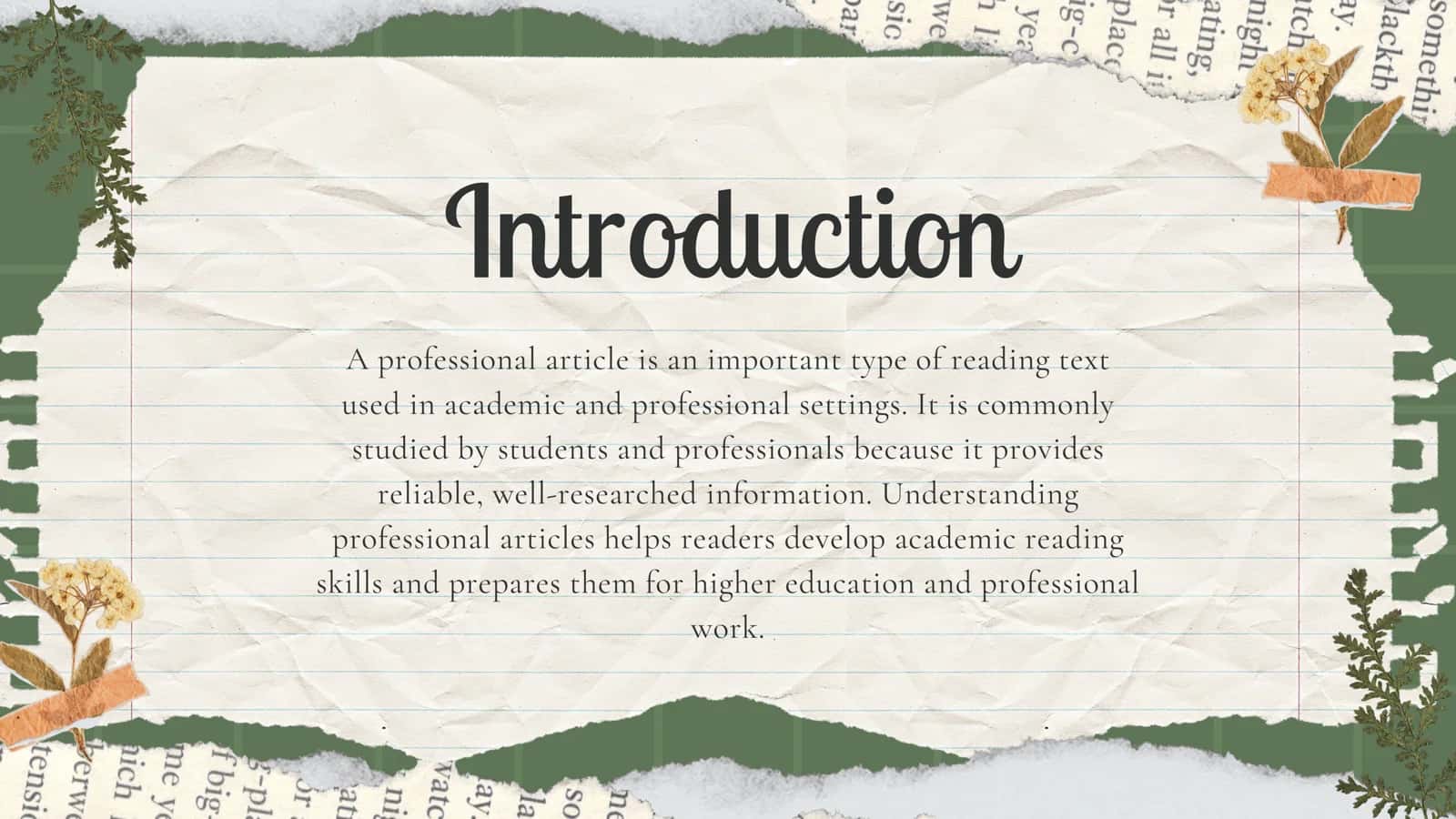 Professional article 2