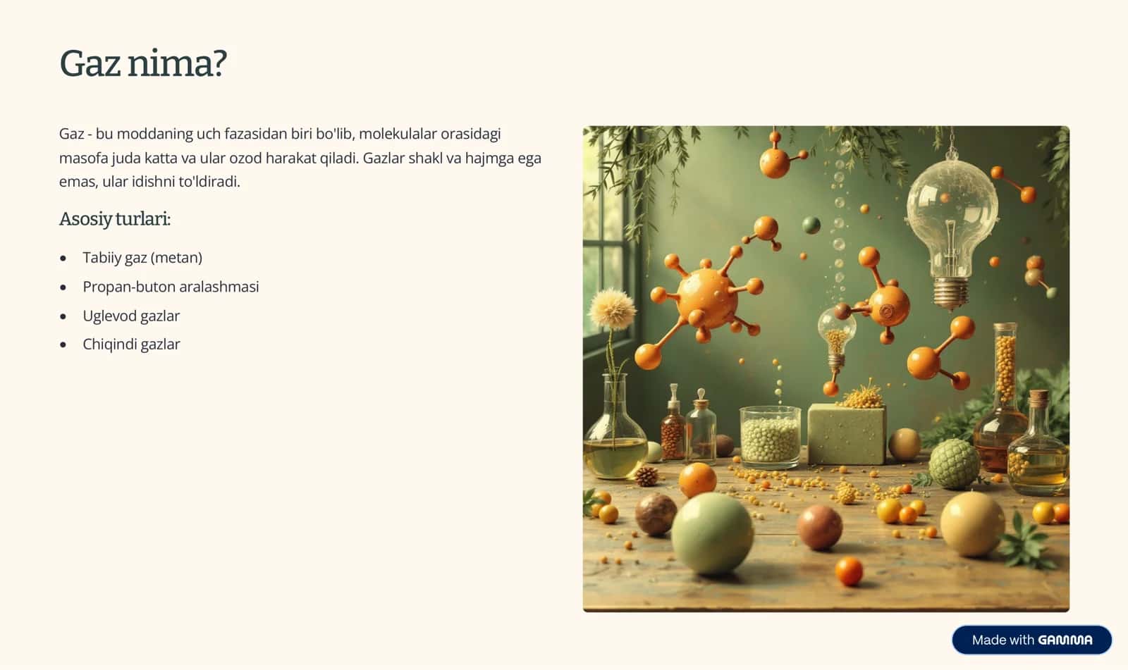 Sifatli gaz 2