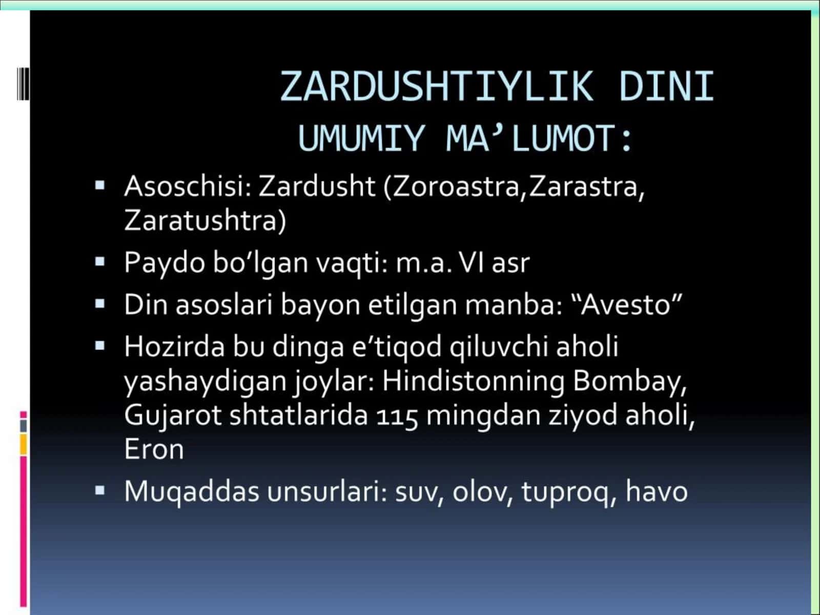 Zardushtiylik dini 2