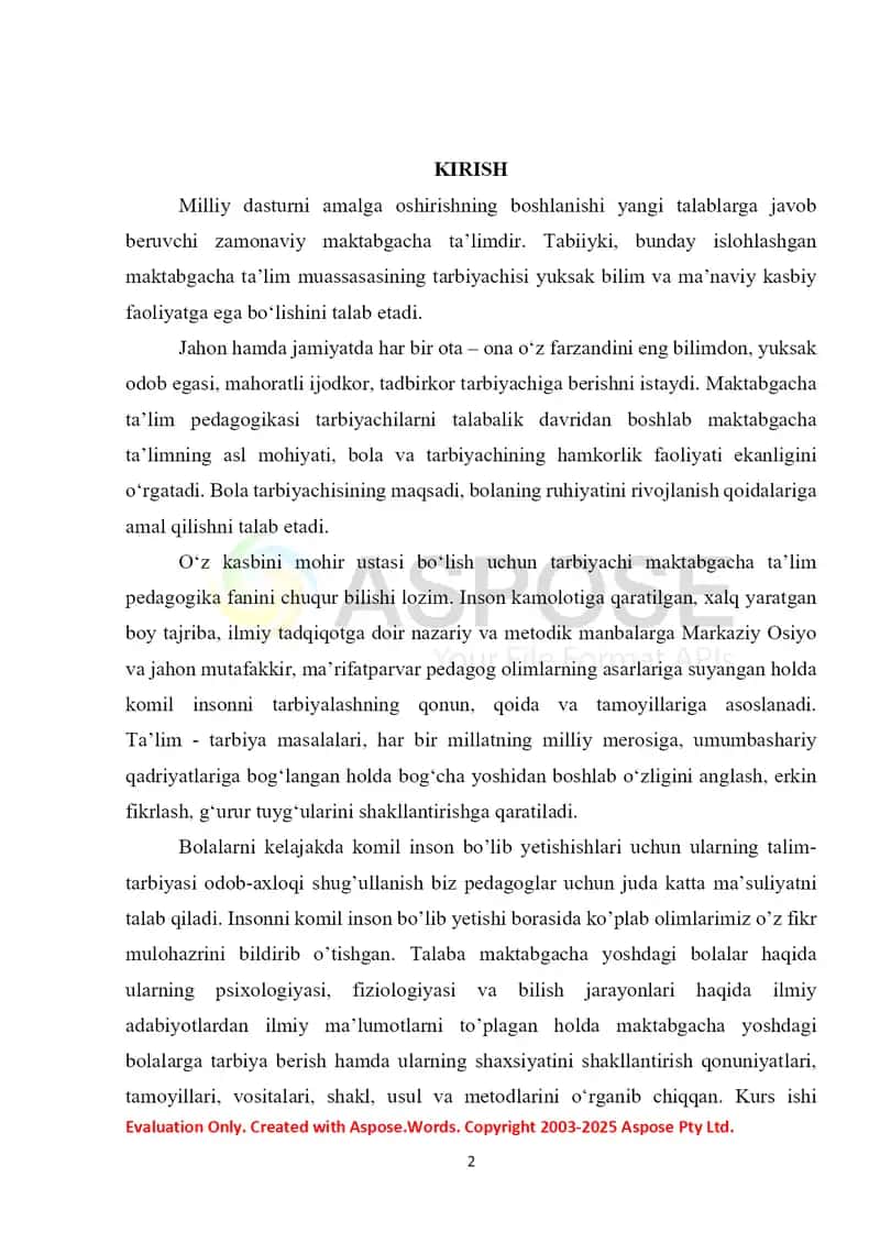Maktabgacha yoshdagi bolalarning rivojlanishi va ijtimoiy moslashishi 2