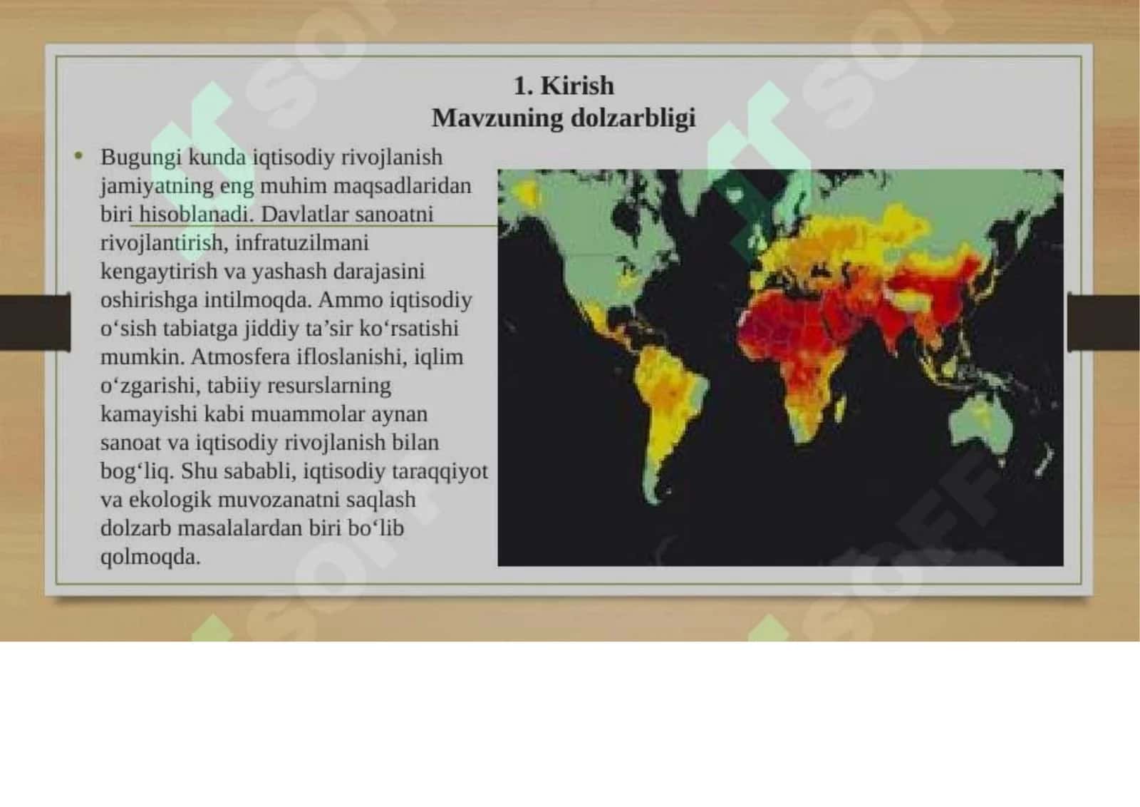 Qurilish ekologiyasi va uning rivojlanishi 2
