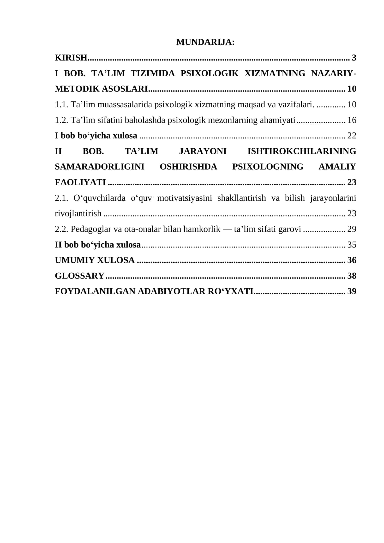 TA’LIM SIFATINI OSHIRISHDA PSIXOLOGIK XIZMATNING ROLI 2