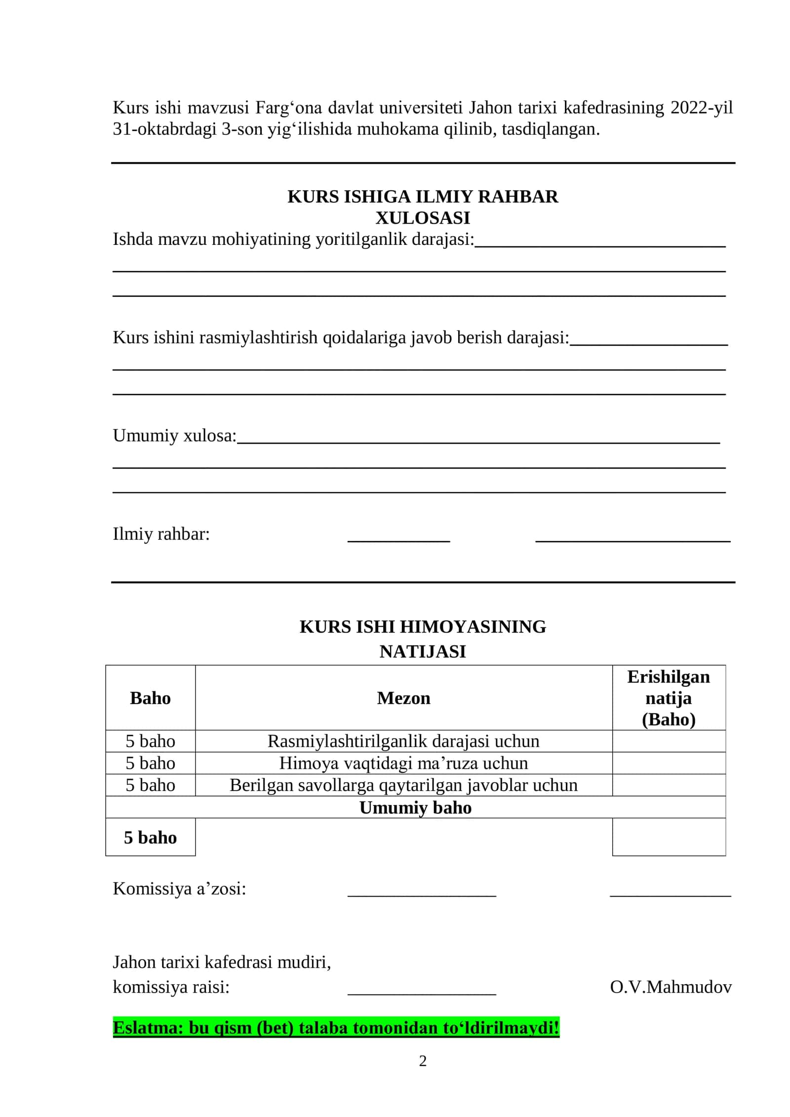 KURS ISHI "Bayt al-hikma" 2