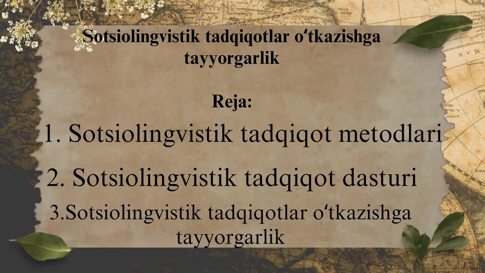 Sotsiolingvistik tadqiqotlar 2