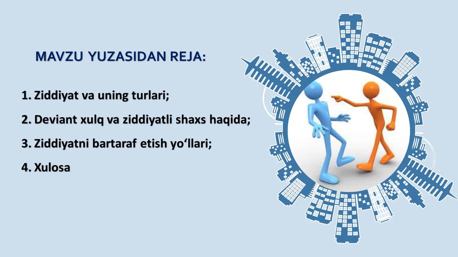 ZIDDIYATLI HOLATLAR ETIKASI 2