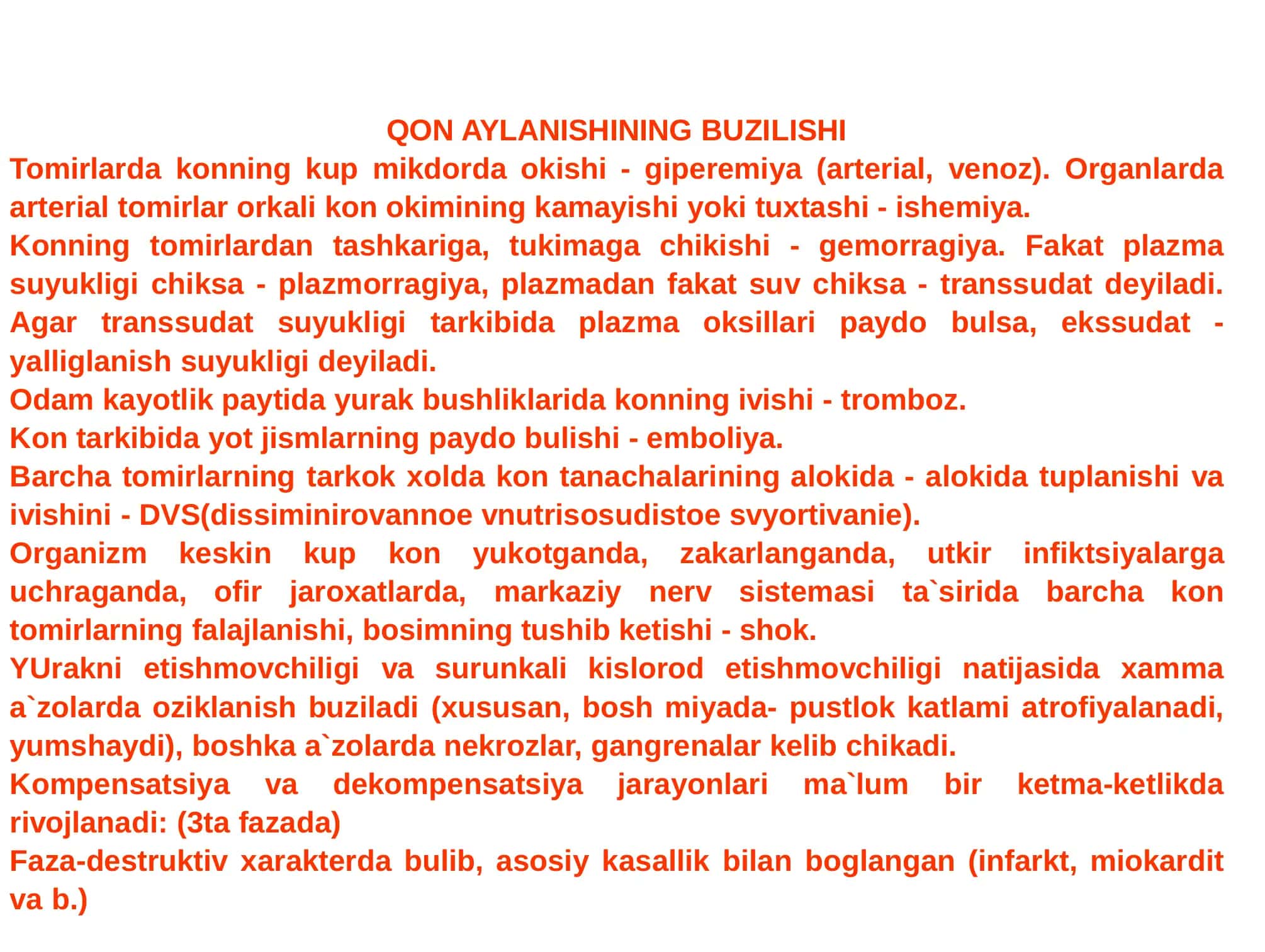PATOLOGIYA FANIDAN AMALIY MASHG’ULOT 2