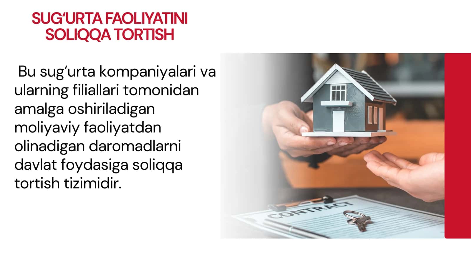 Sug'urta faoliyatini soliqqa tortish 2