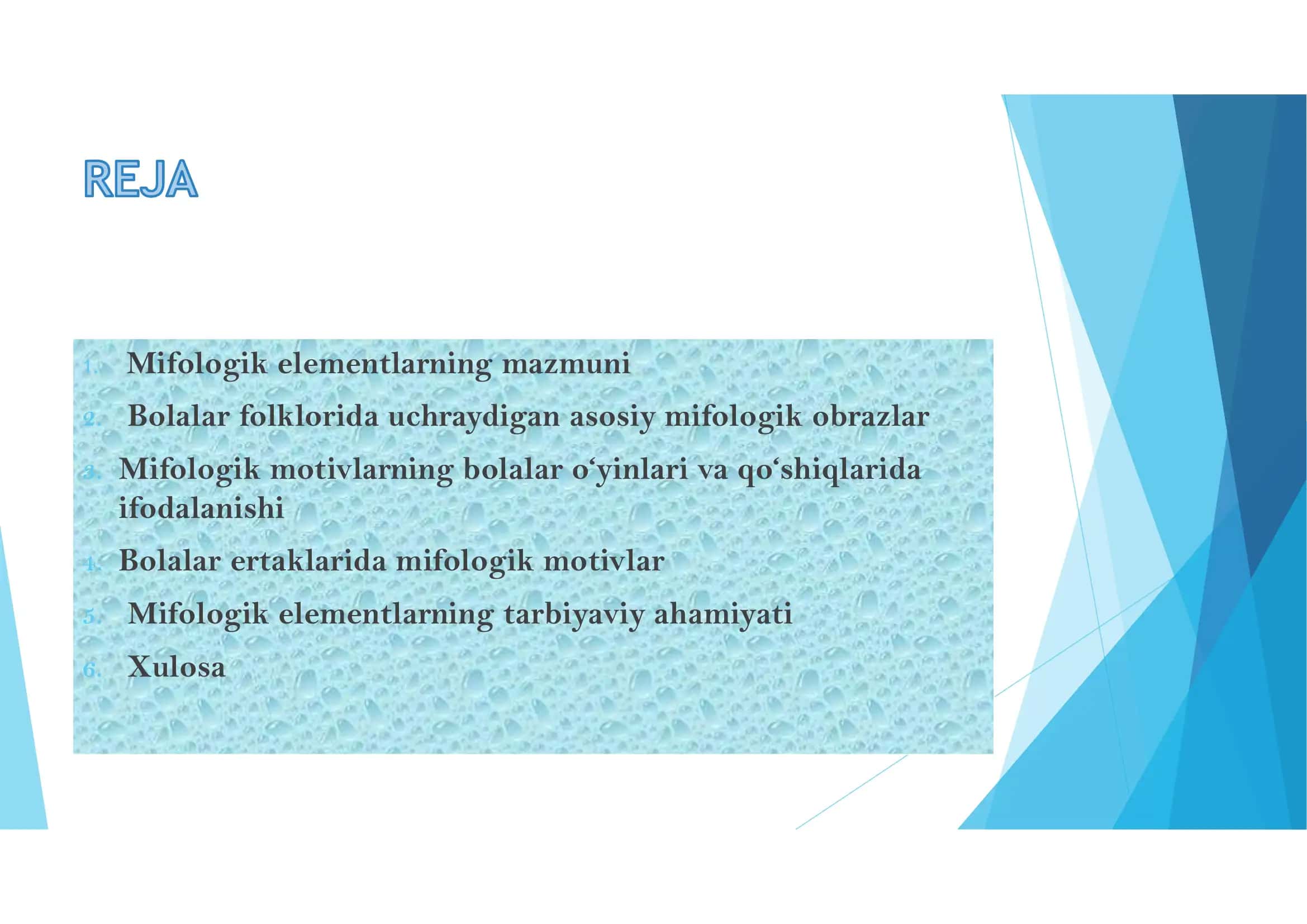 Bolalar folklorida mifologik elementlar 2