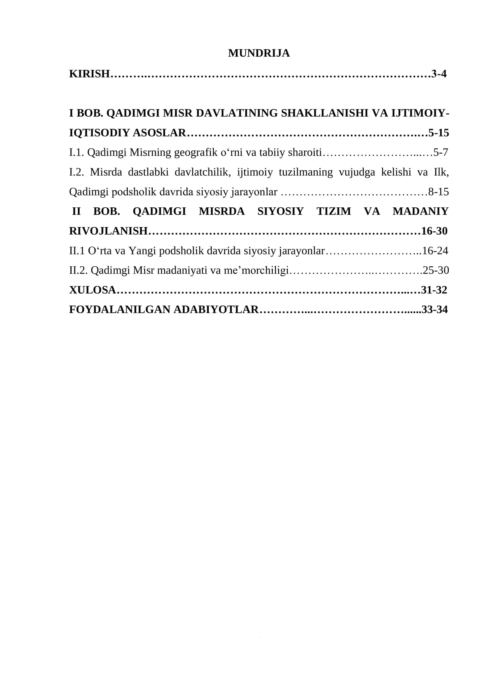 Qadimgi Misrning ilk sivilizatsiyasi 2