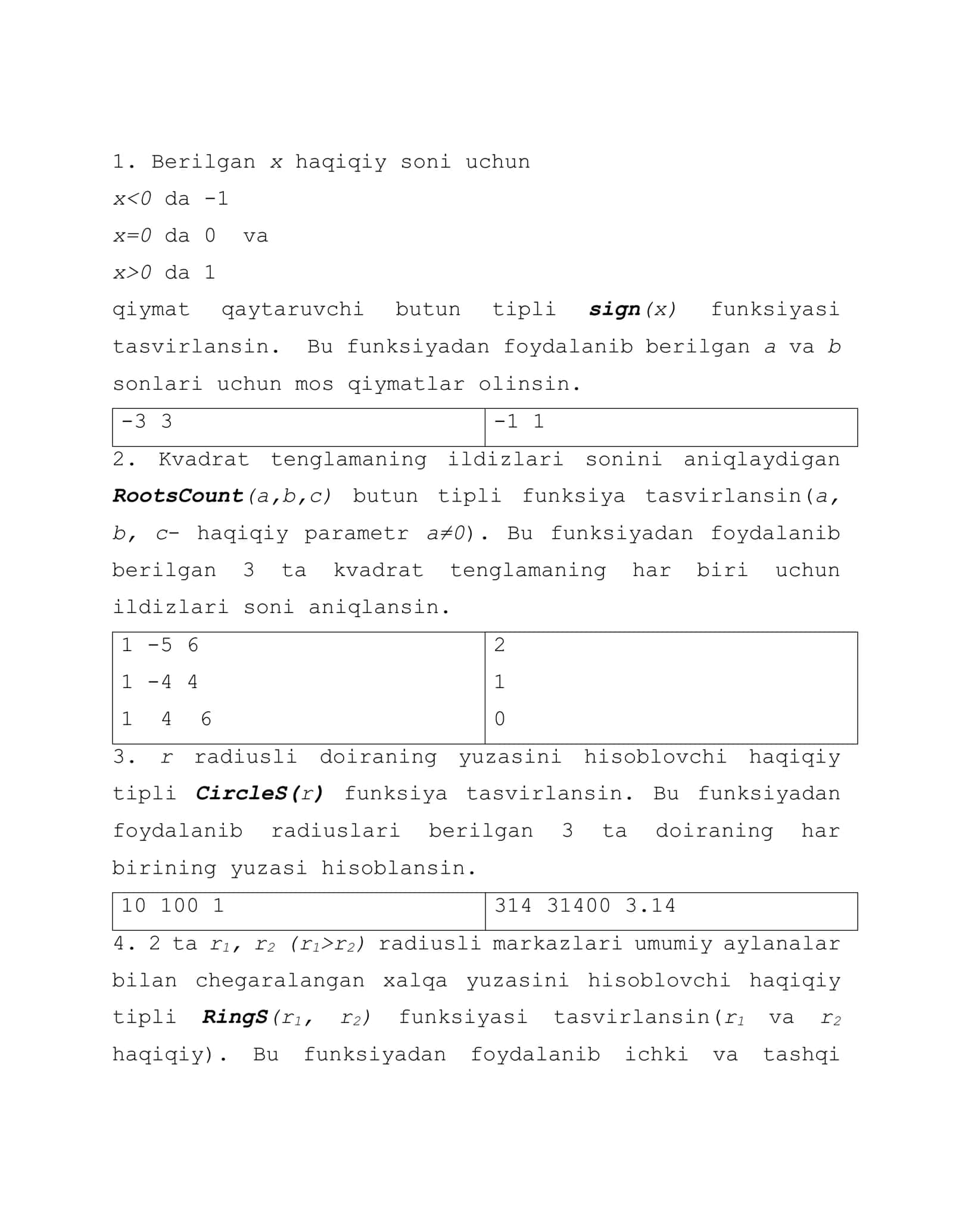 Fibonachchi sonlarinin n-hadini hisoblang 2