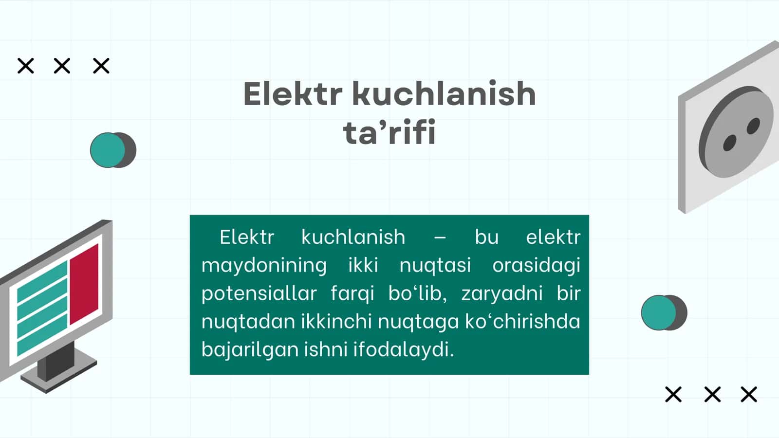 Elektr kuchlanish 2