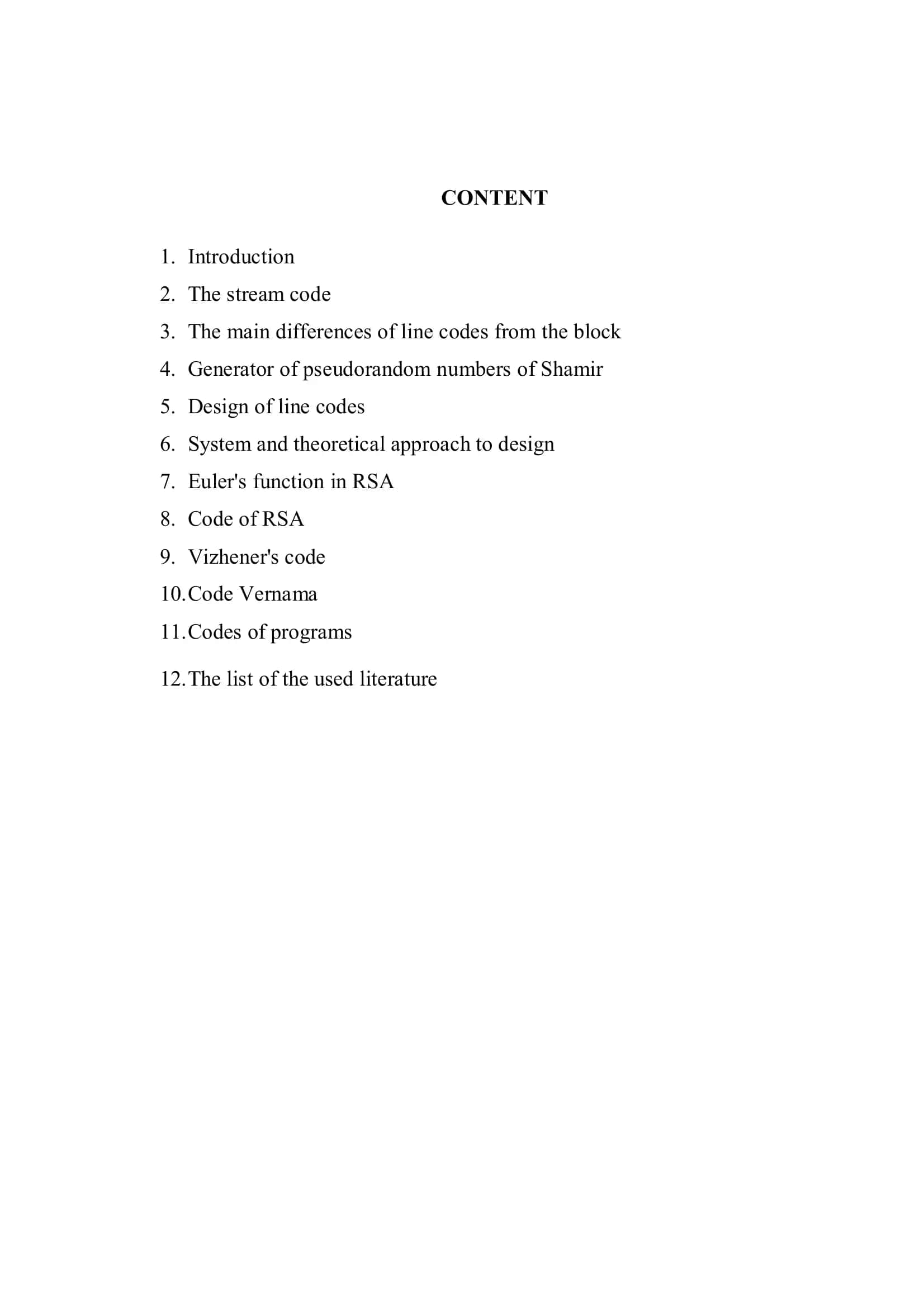 Systemic theoretical approach to the design stream ciphers 2