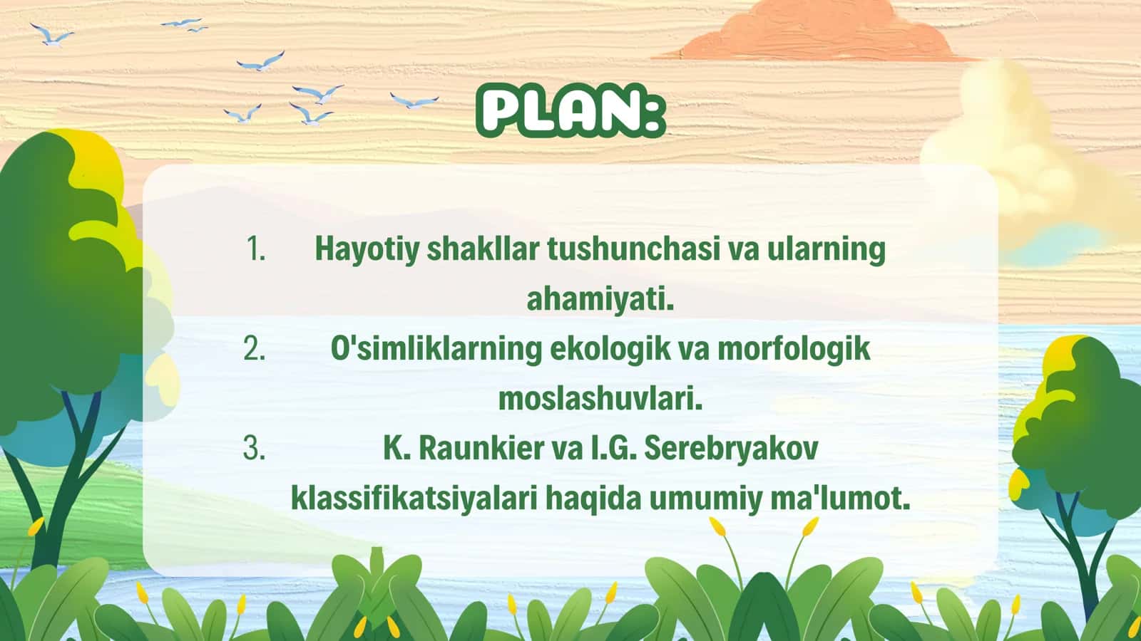 O'simliklar ekologiyasi 2