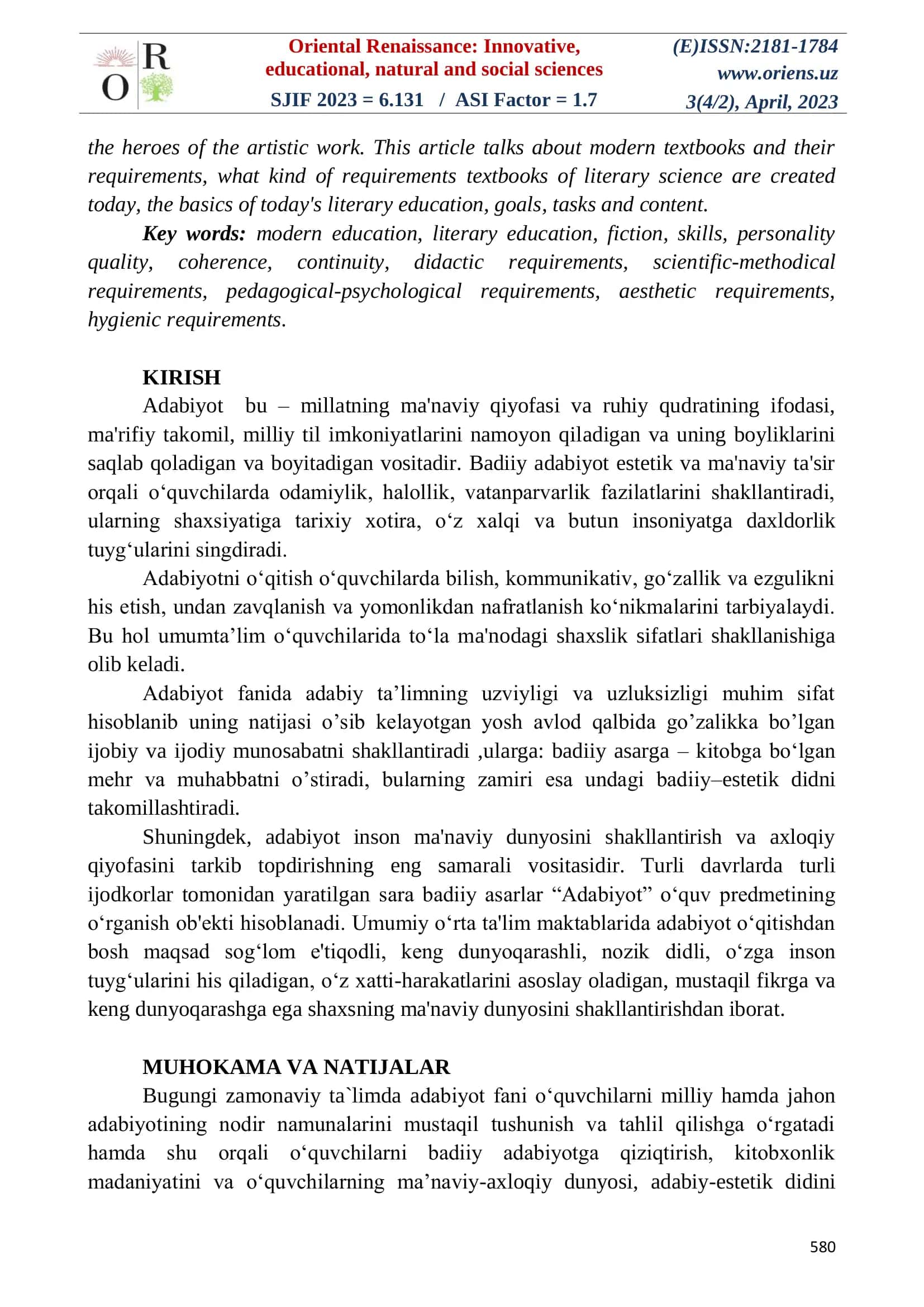 Uzluksiz ta’lim dasturlari 2