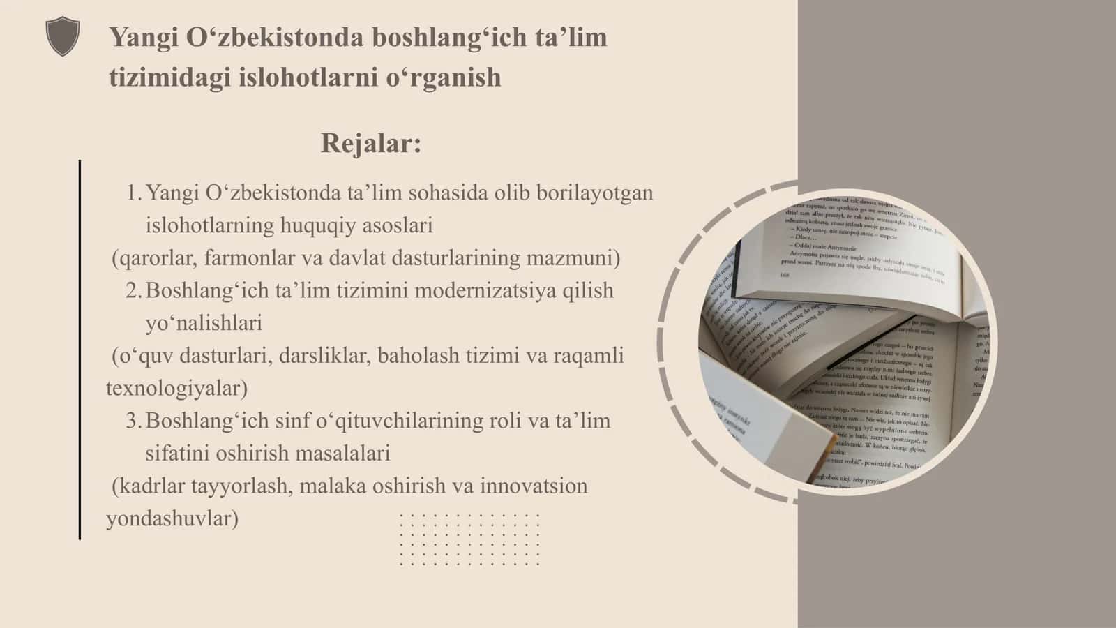 BOSHLANGʻICH TA'LIM METODOLOGIYASI 2