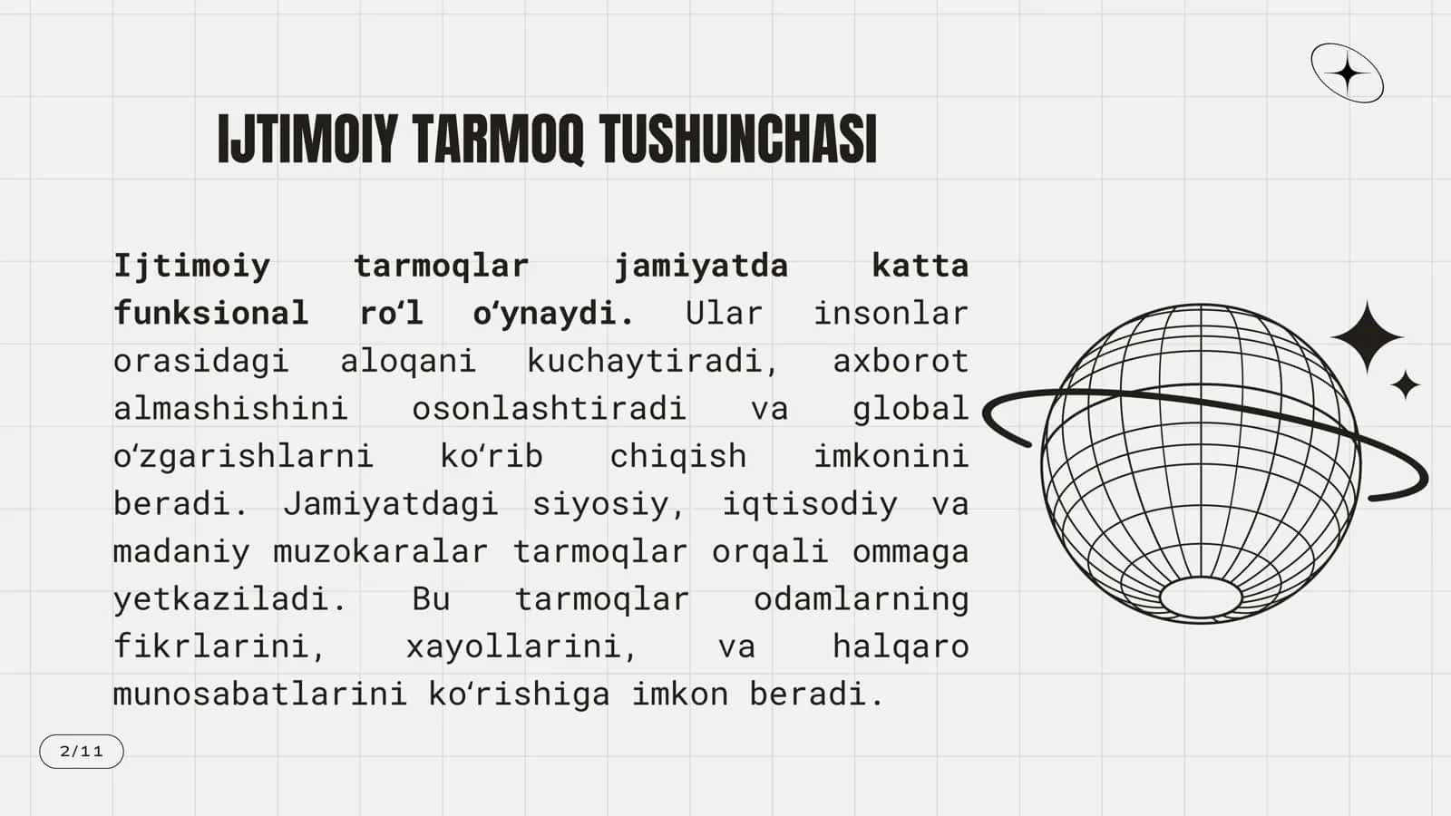 Ijtimoiy Tarmoq 2