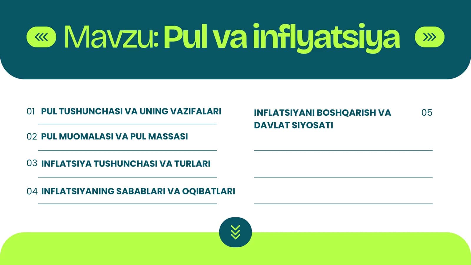 dinamik makroiqtisodiyot 2