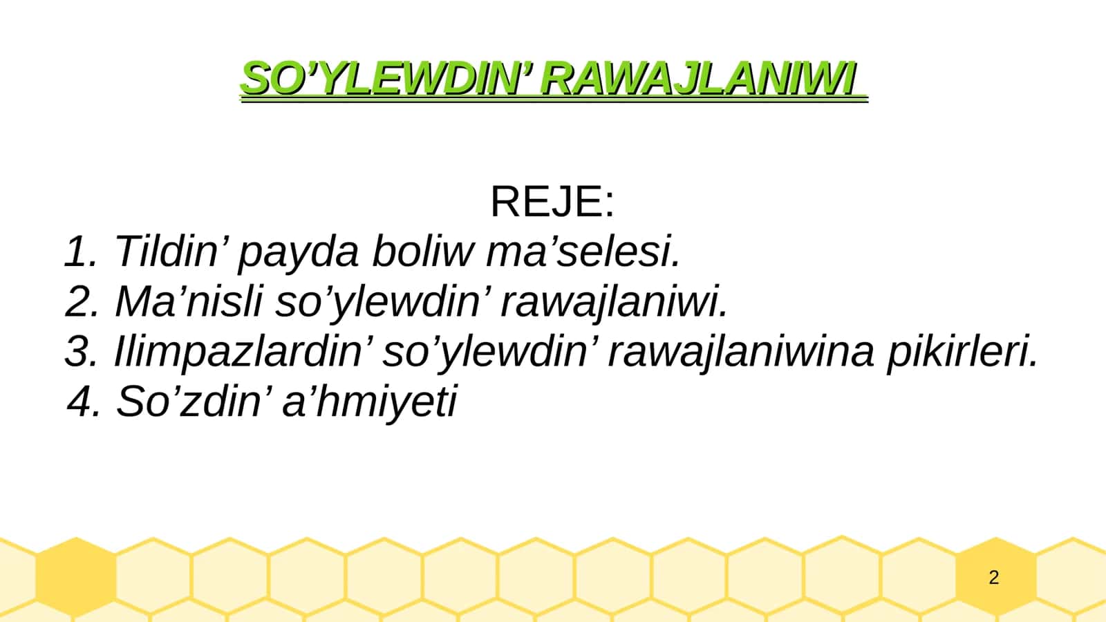 So’ylewdin rawajlaniwi 2