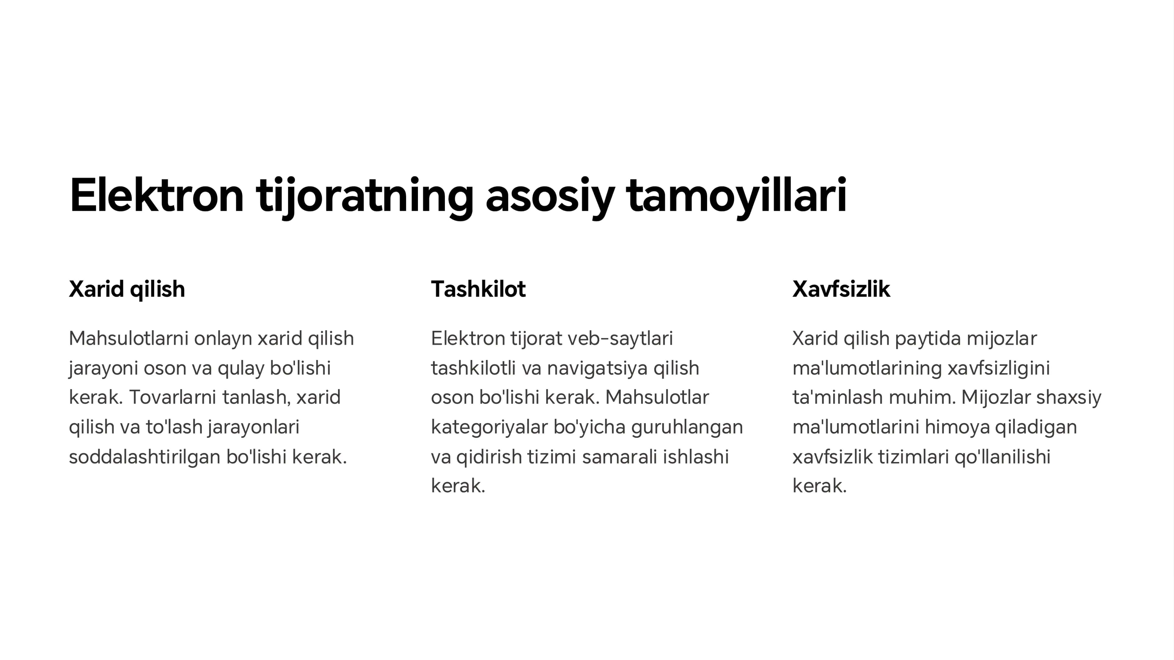 Elektron tijorat tayyor slayd 2