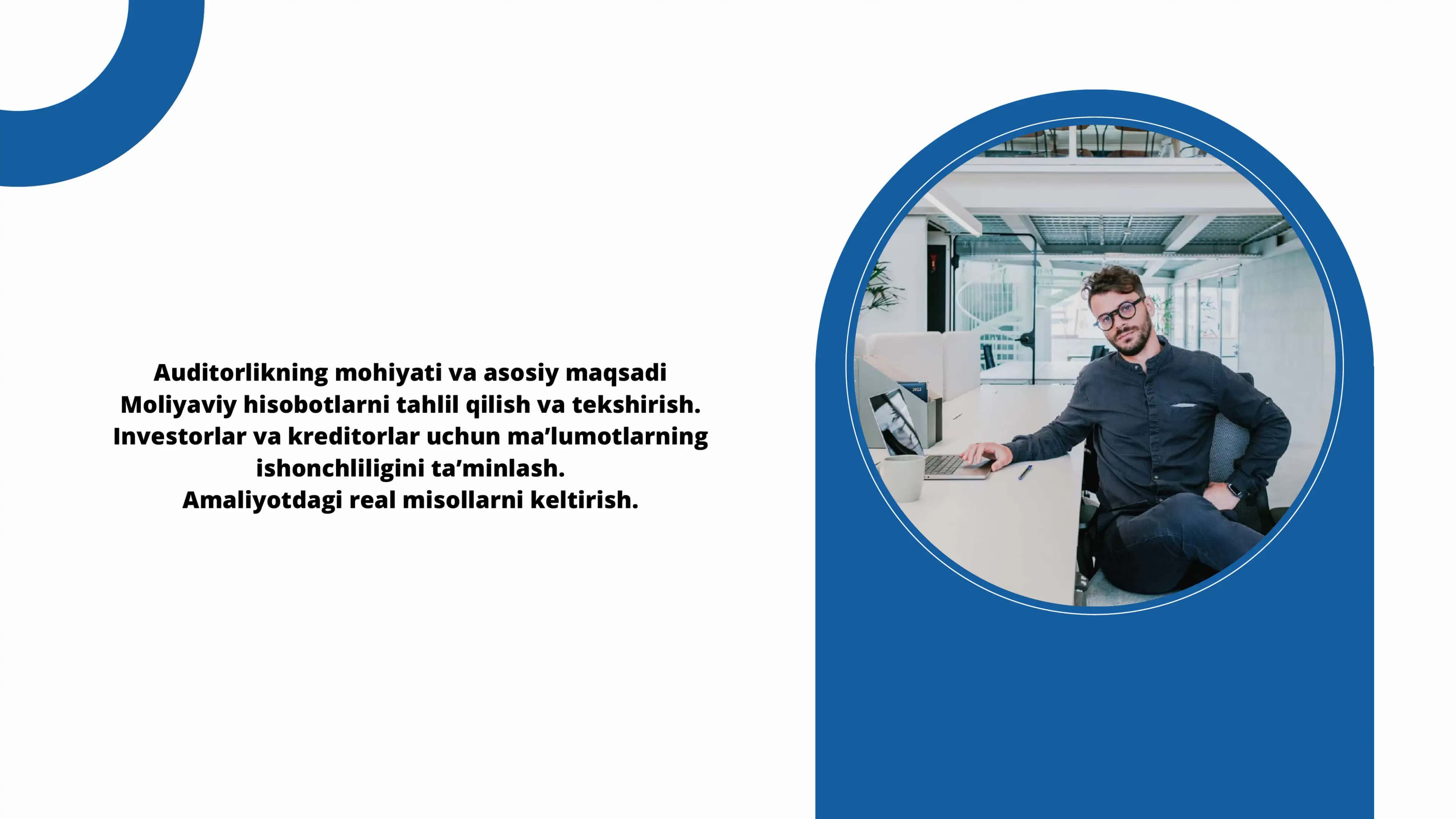 Moliyaviy ko’rsatgichlar bo’yicha auditorlik xulosalari 2