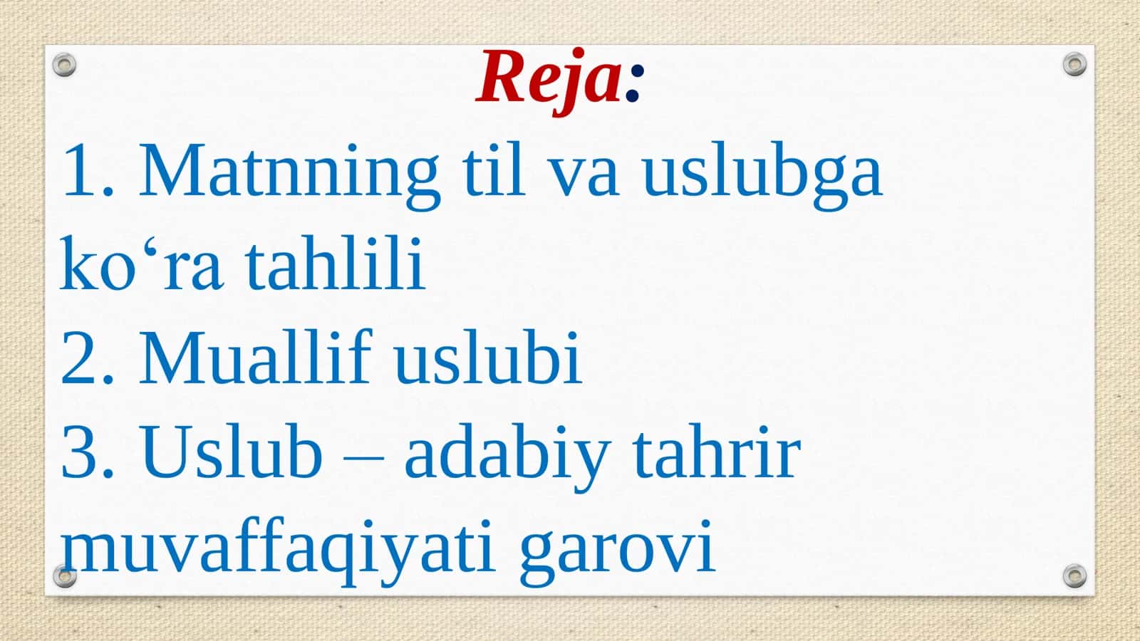 USLUB VA ADABIY TAHRIR 2