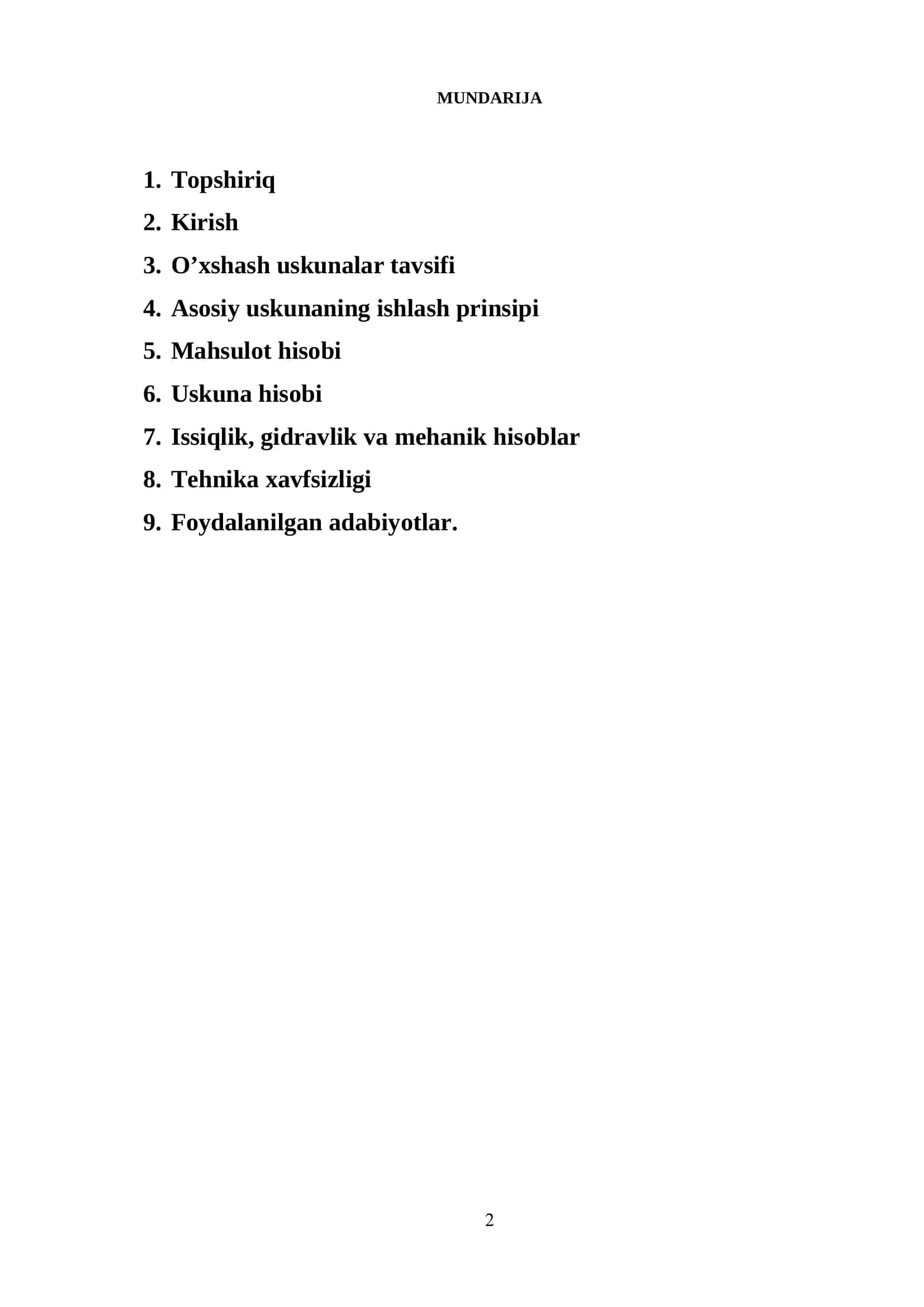 Kazein ishlab chiqarishda quritish apparatini hisoblash 2