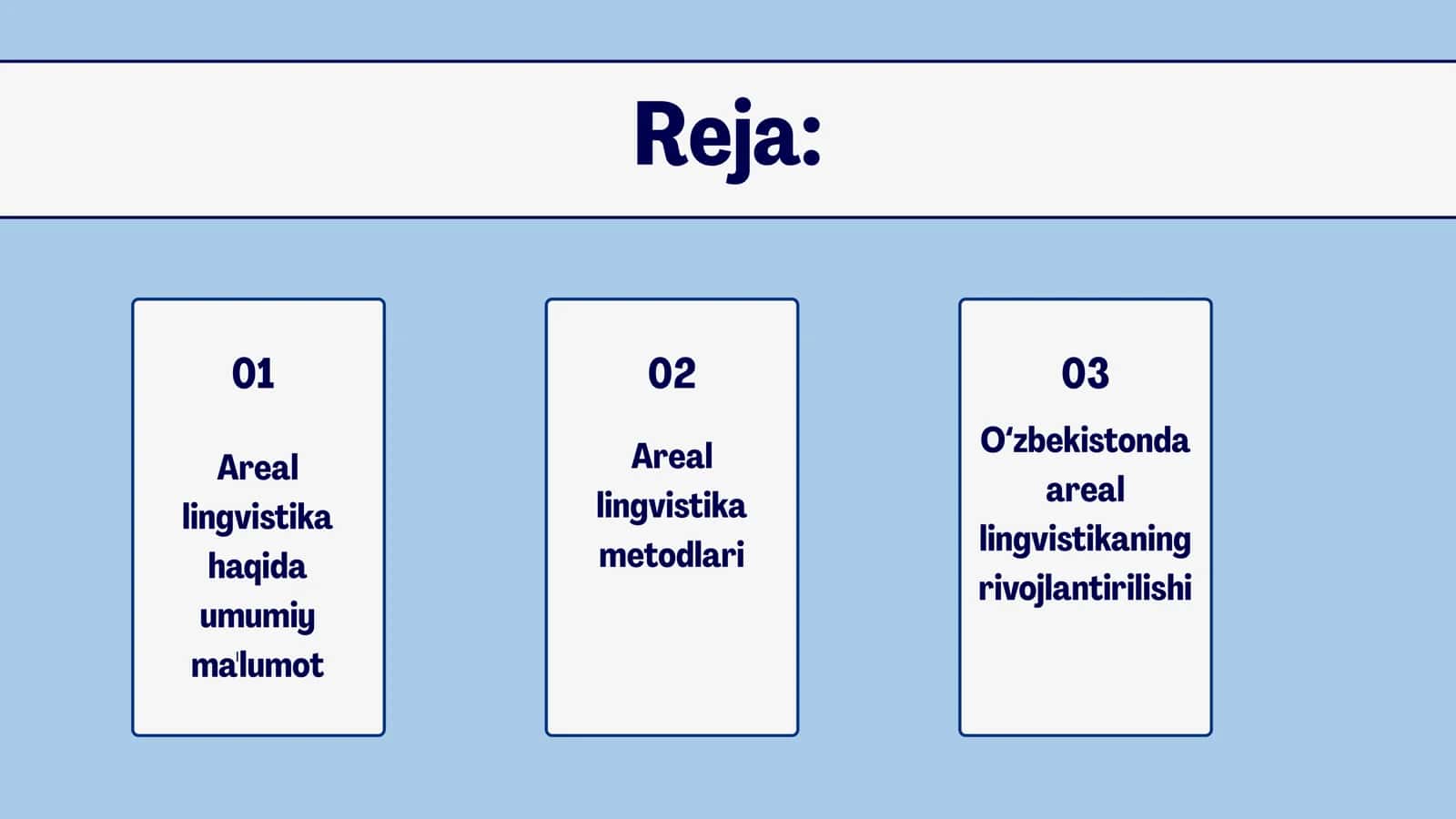 Areal lingvistika (Lingvistik geografiya) 2