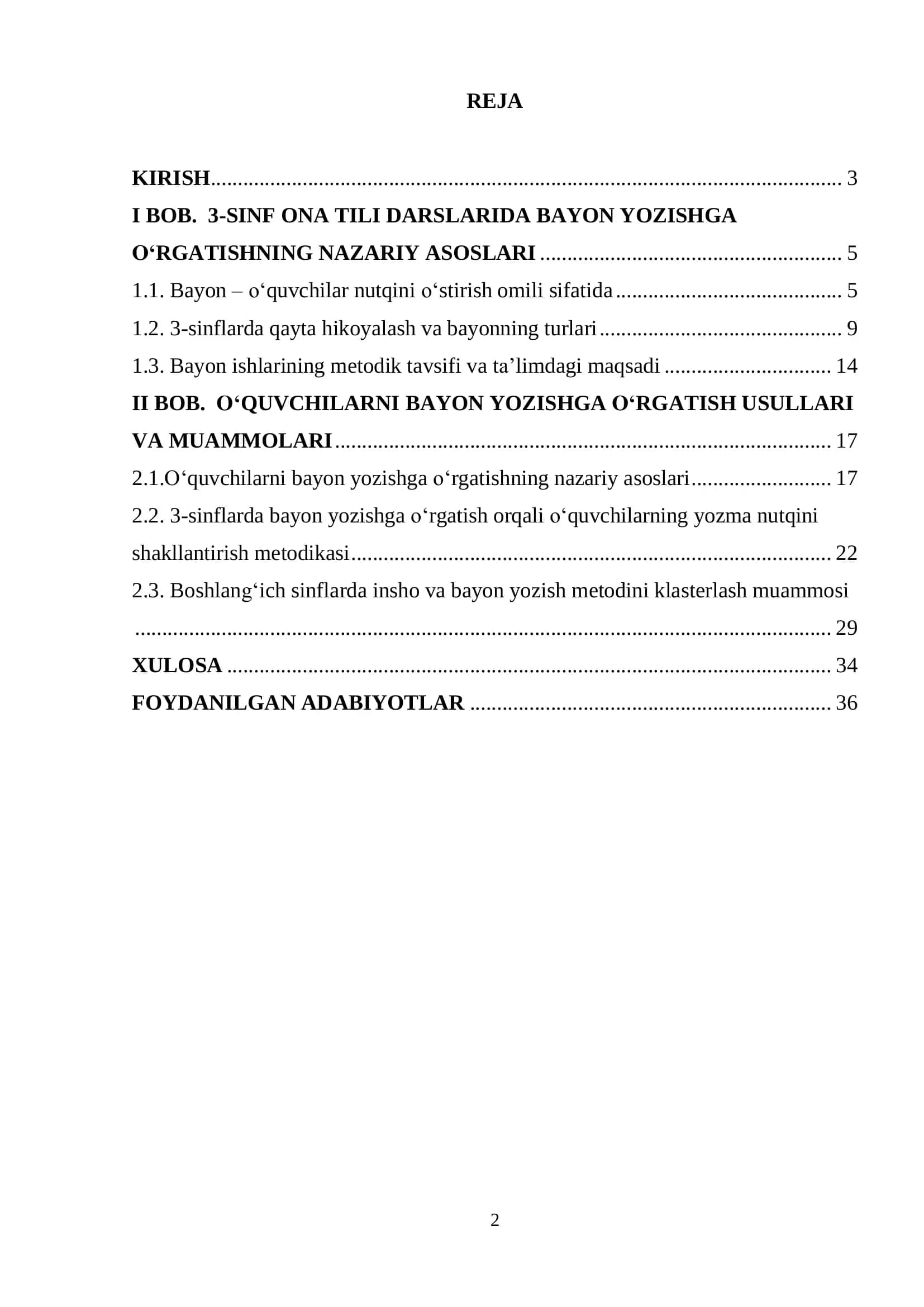 3-sinfda bayon yozishga o‘rgatish metodikasi 2