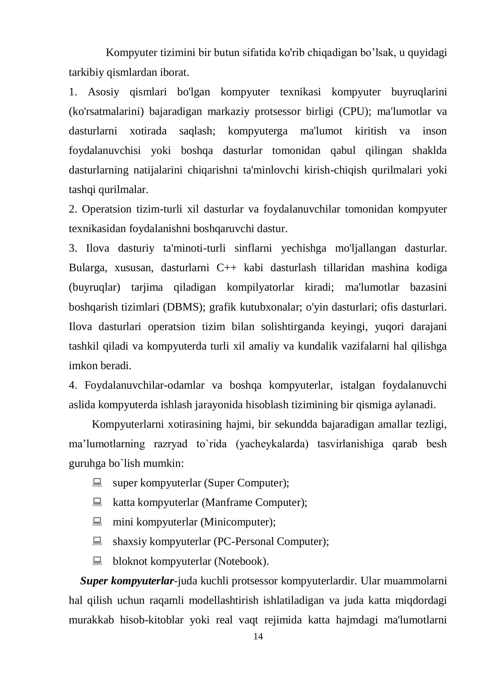 Axborot kompyutеr tеxnologiyalarini tadbiq 2