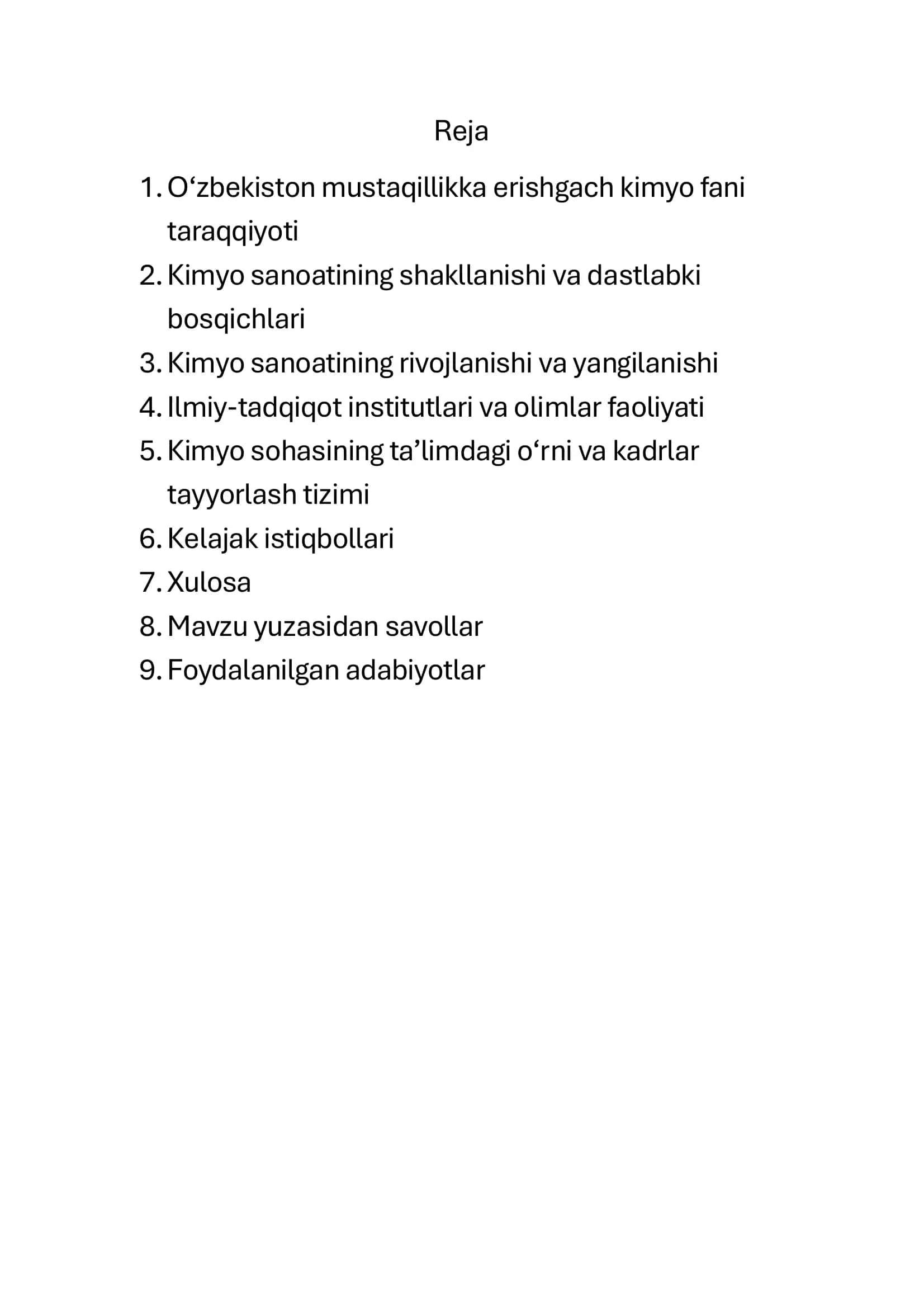 Oʻzbekistonda kimyo va uning tarixi 2