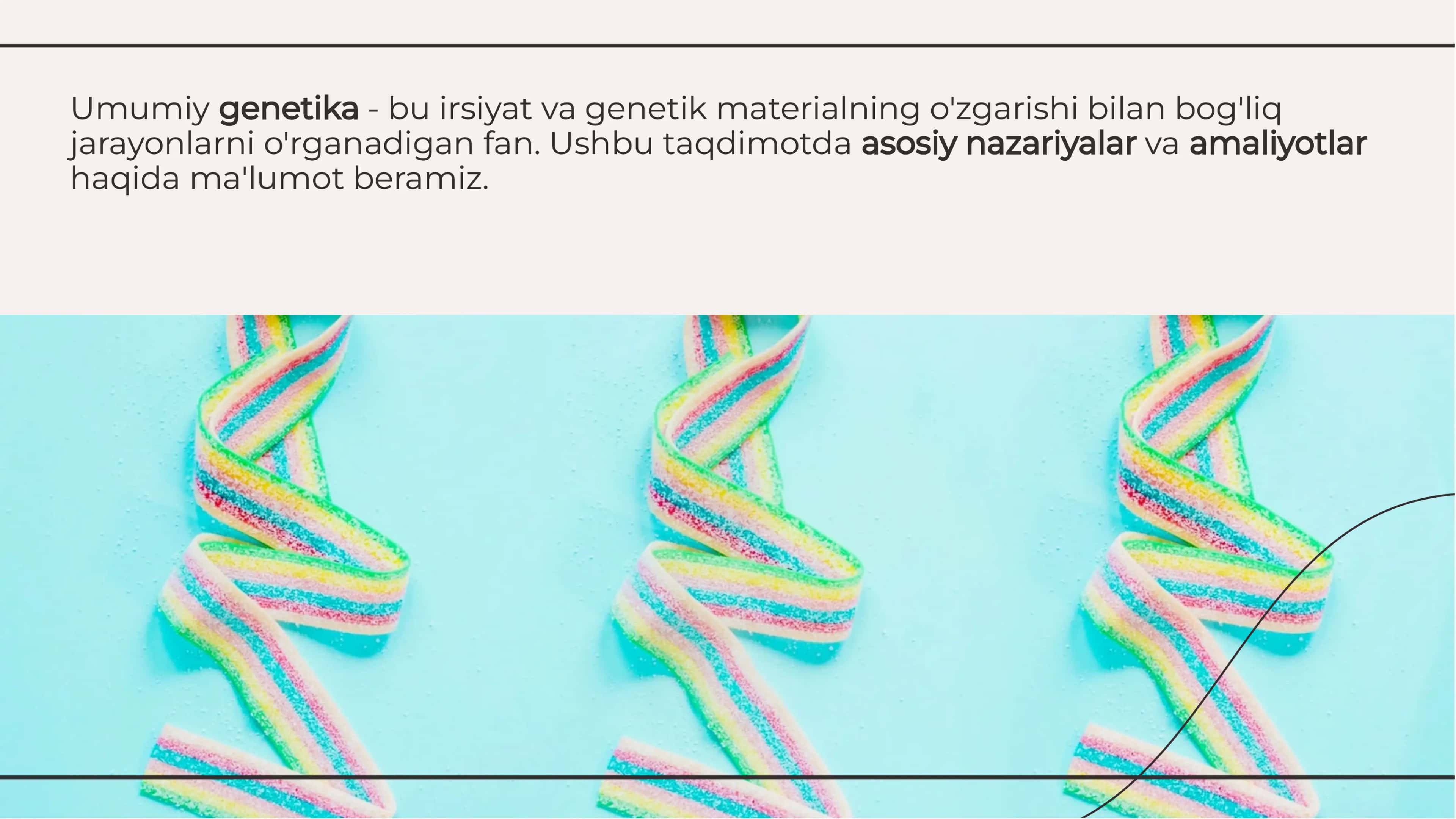 Umumiy Genetika: Asosiy 2