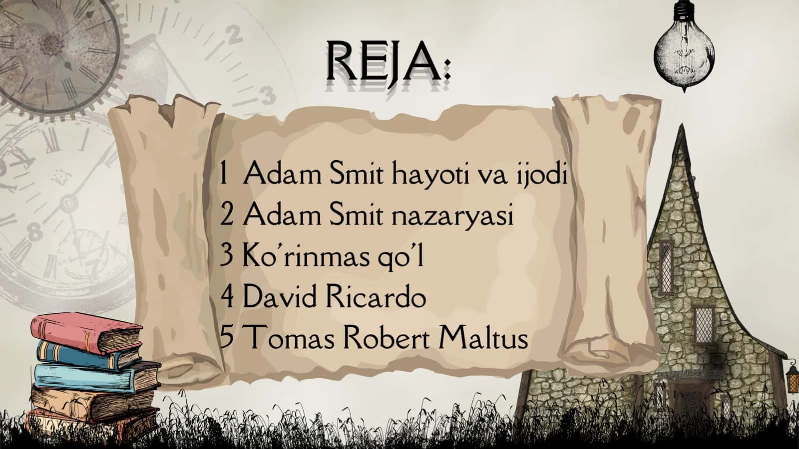 Adam Smit hayoti va ijodi 2