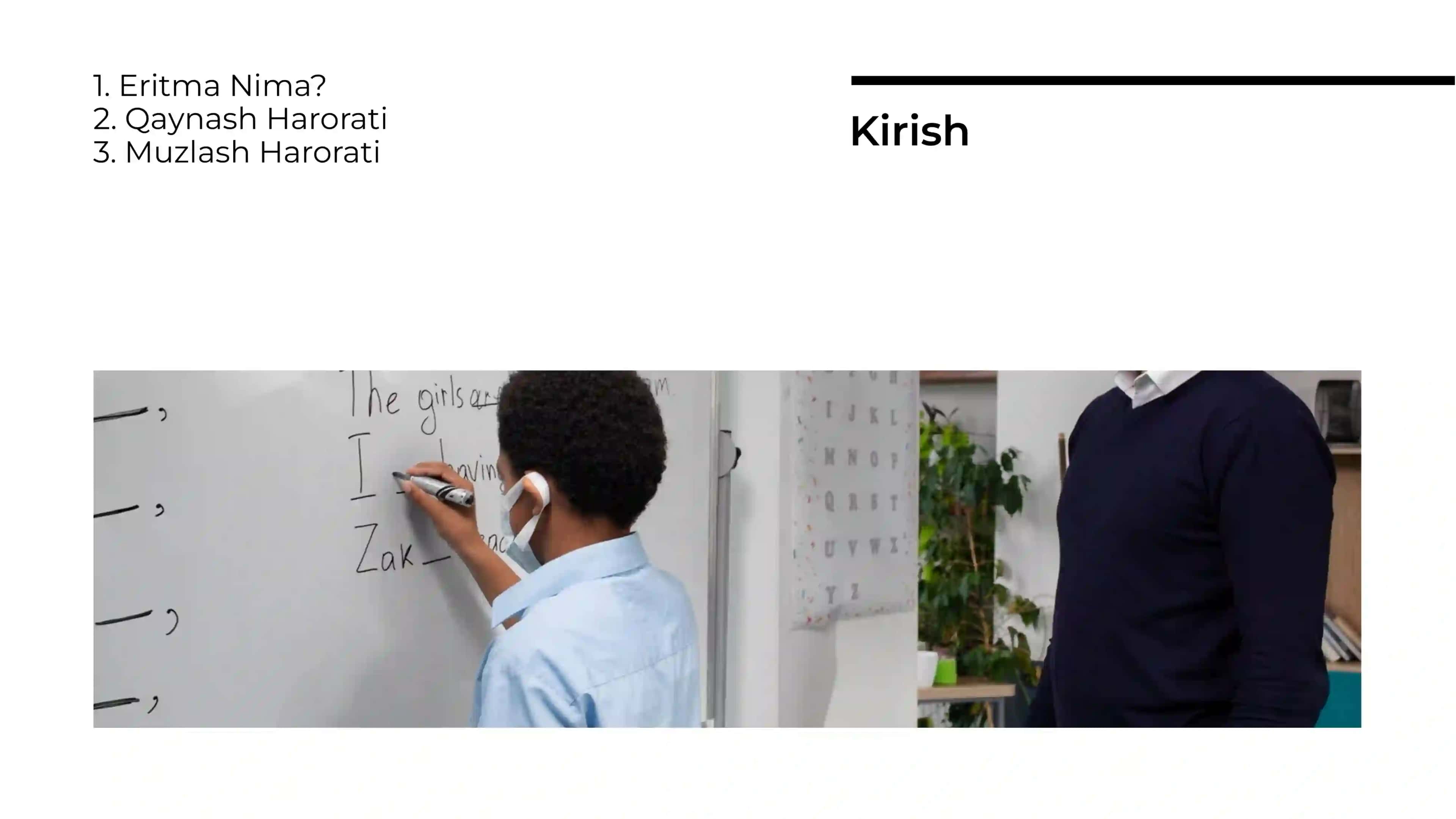 Eritma Nima? Qaynash va Muzlash Harorati 2
