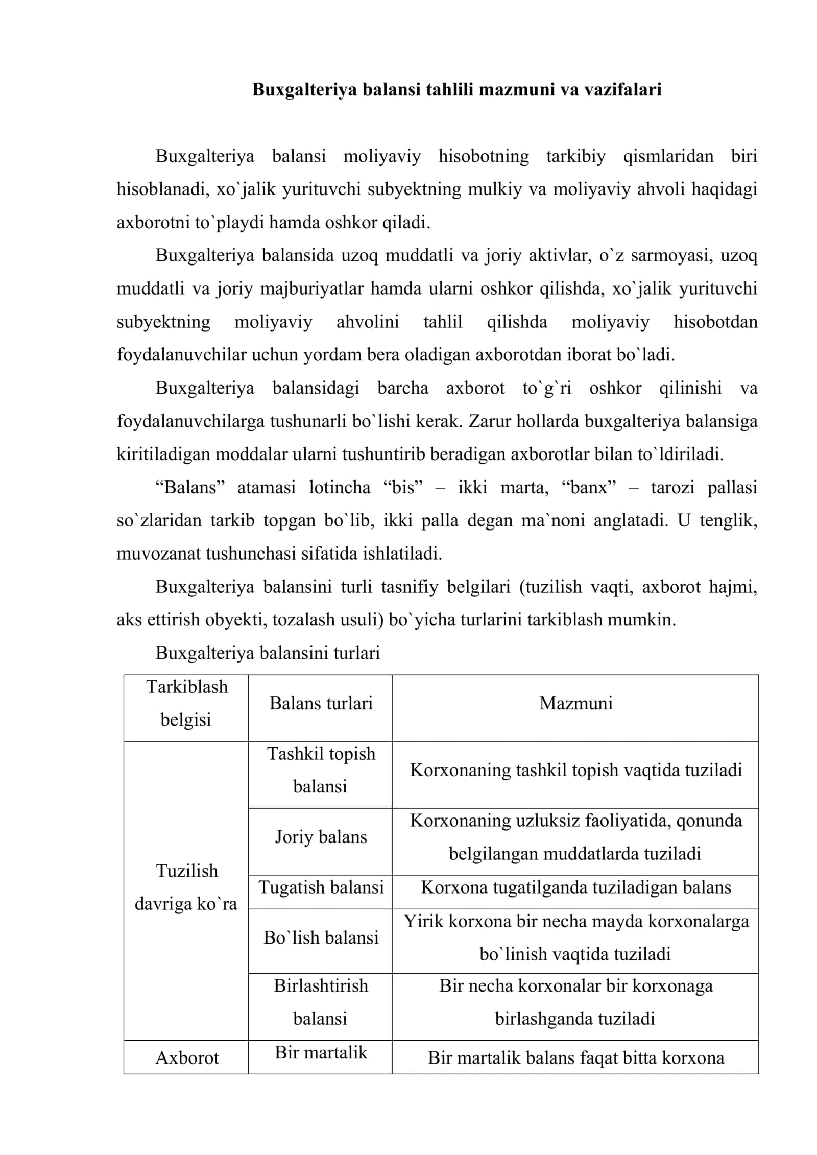 Buxgalteriya balansi tahlili 2