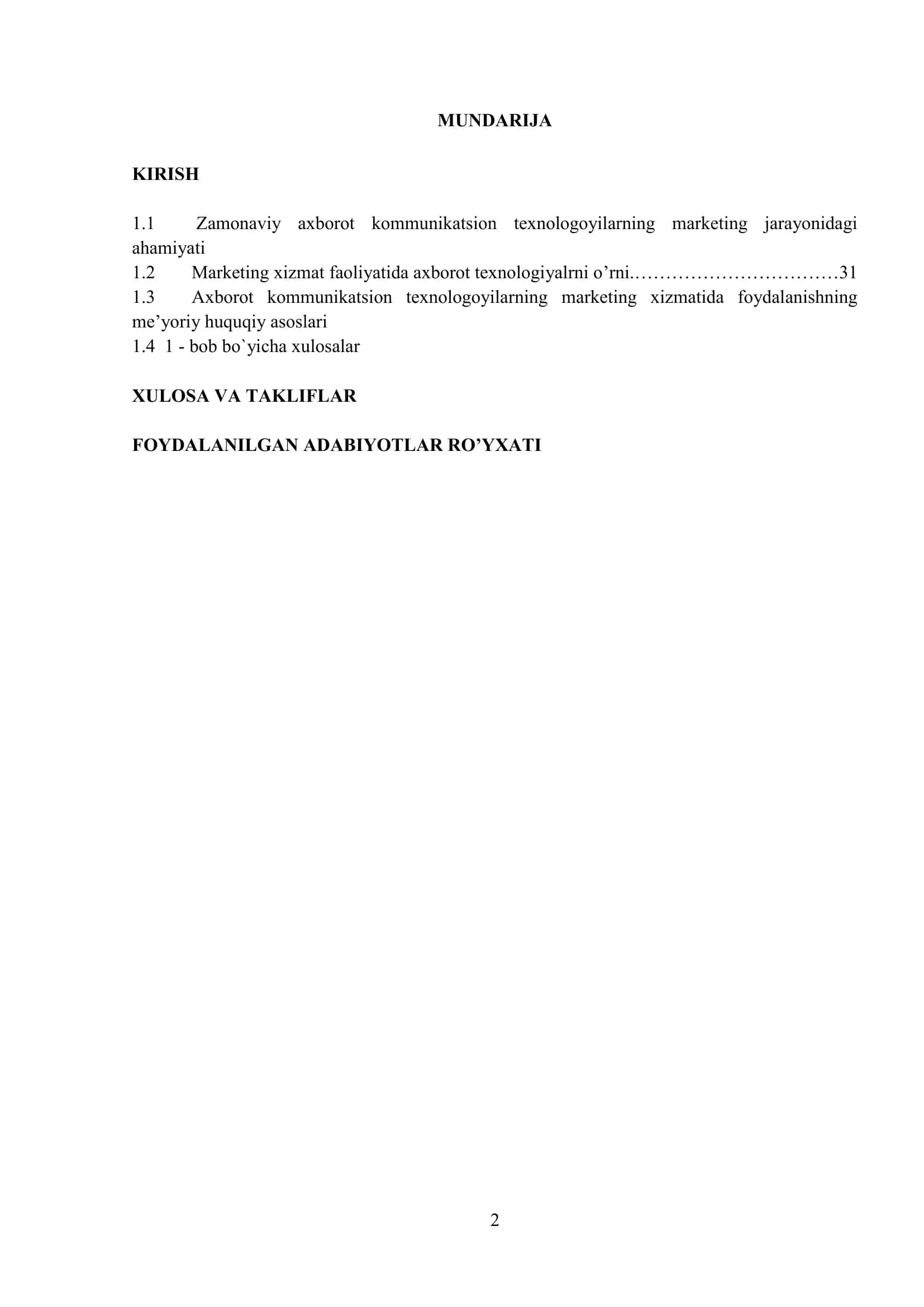 Zamonaviy axborot kommunikatsion texnologiyalardan foydalanish xususiyatlari 2