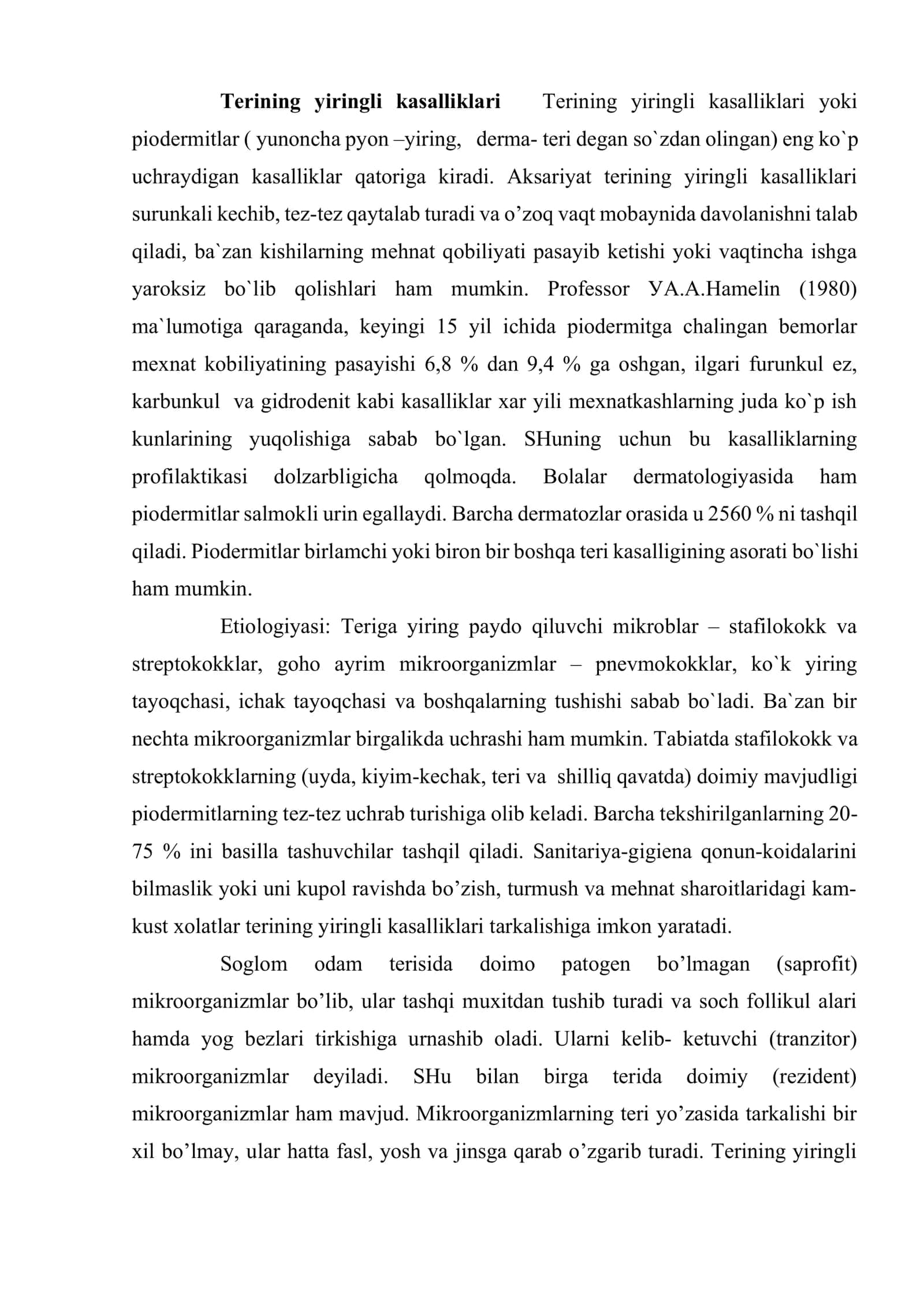 Dеrmаtоzооnоzlаr. Teri leyshmaniozi 2